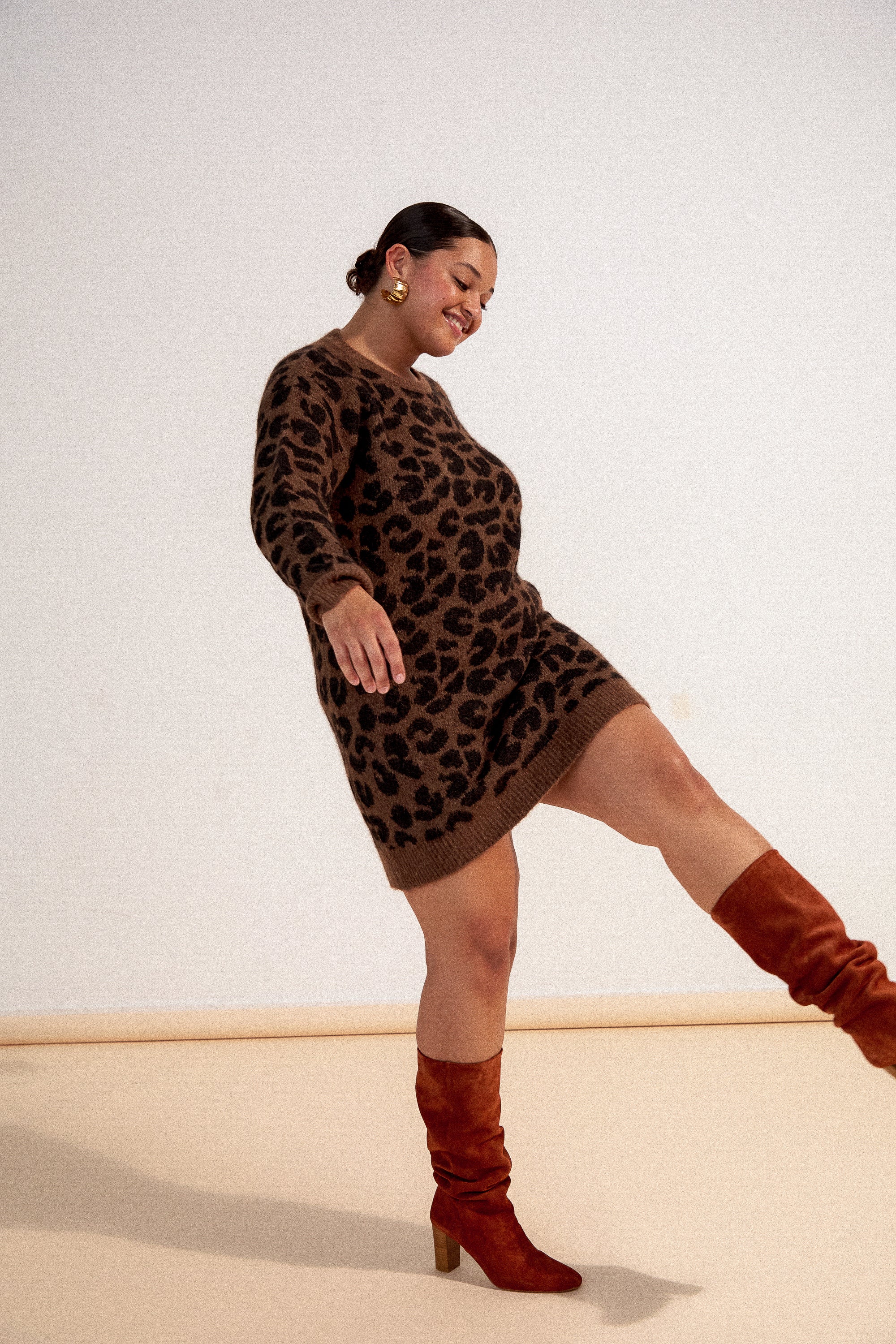 ROBE RUBY LEOPARD - Image 7