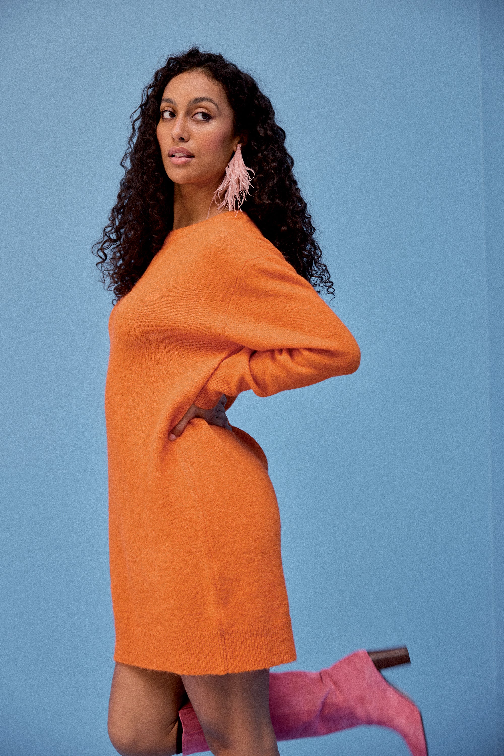 ROBE RUBY ORANGE - Image 3