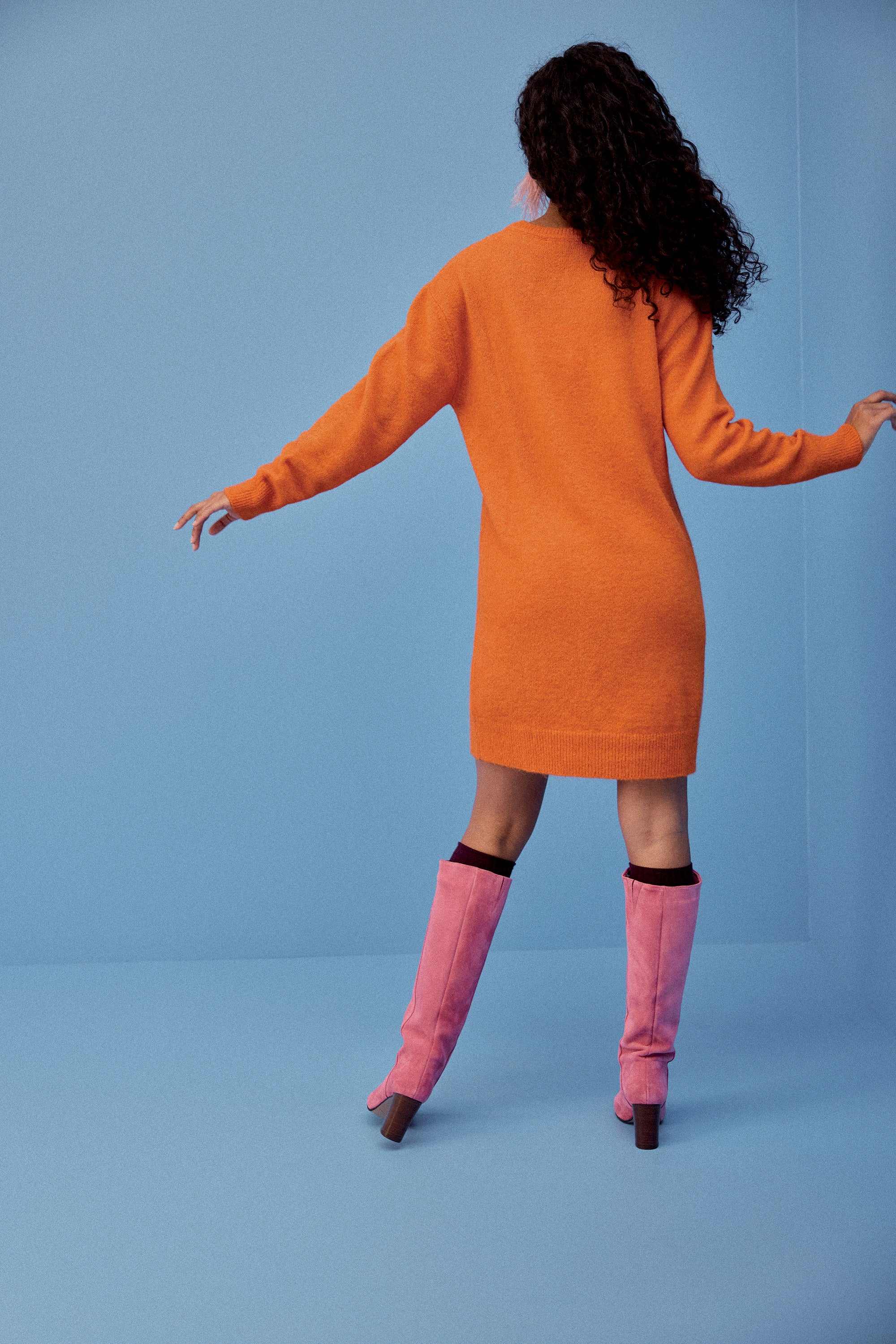 ROBE RUBY ORANGE - Image 4