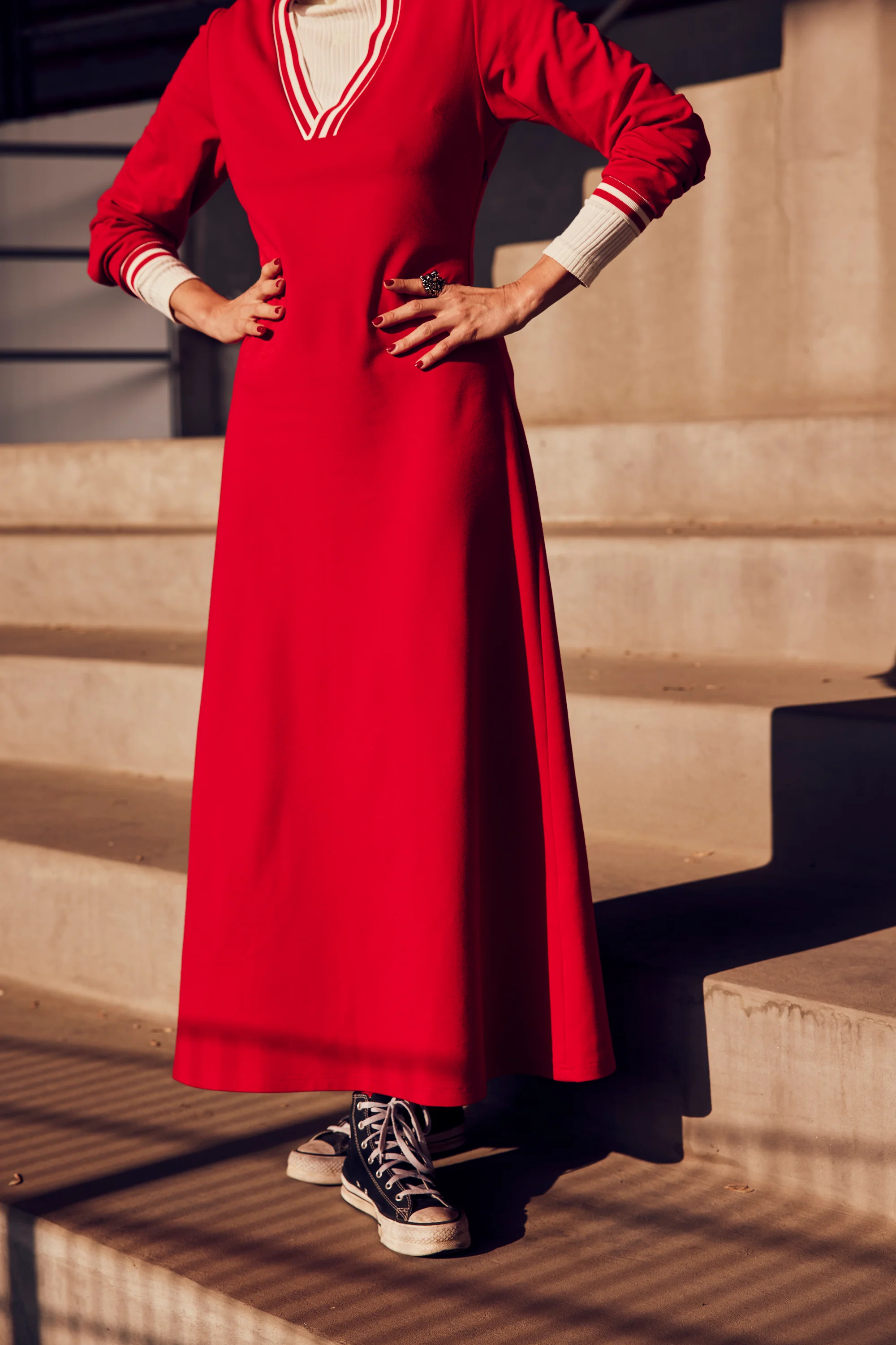 ROBE SIBEL ROUGE - Image 7