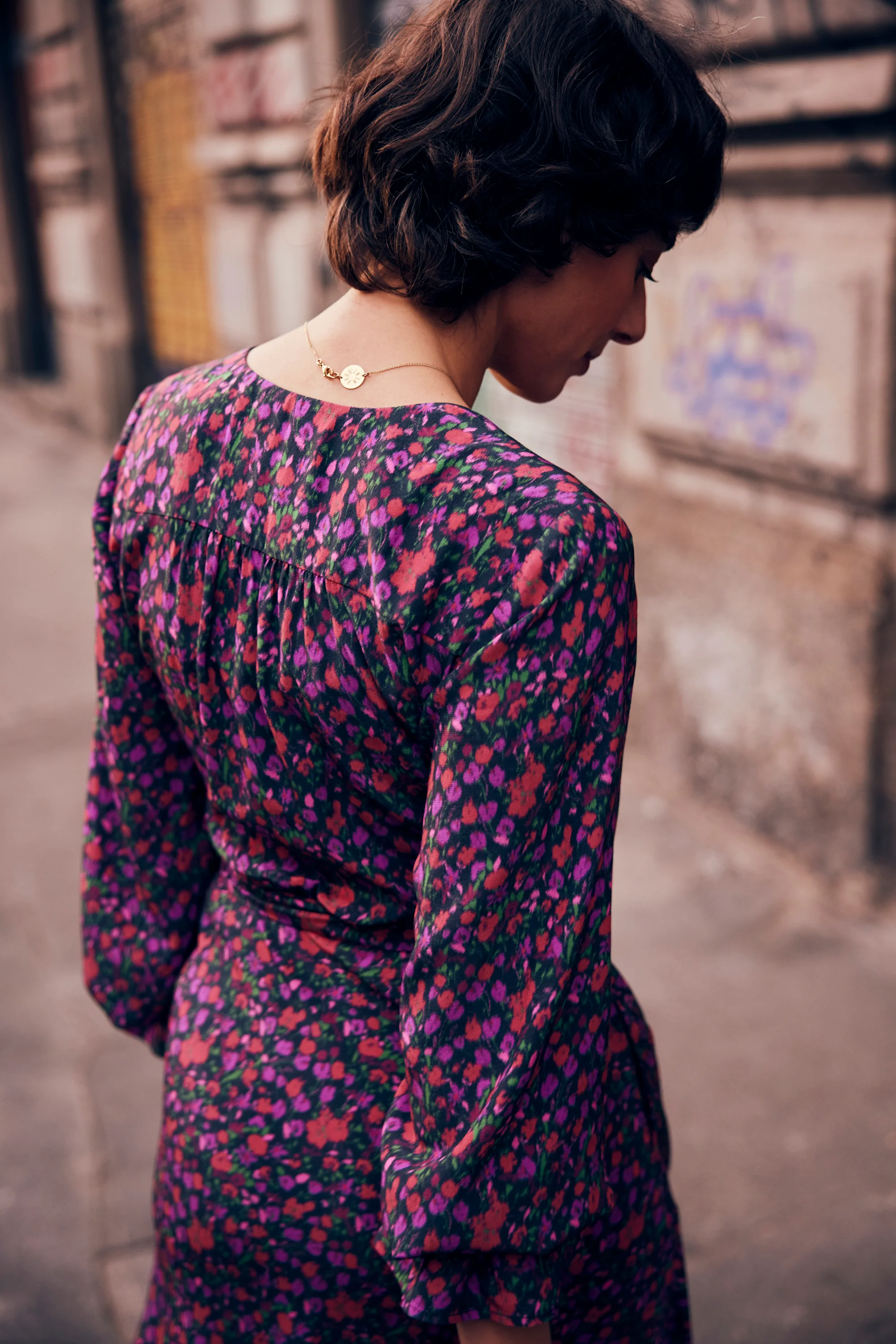 ROBE SIMONE FLEURS IKAT - Image 4