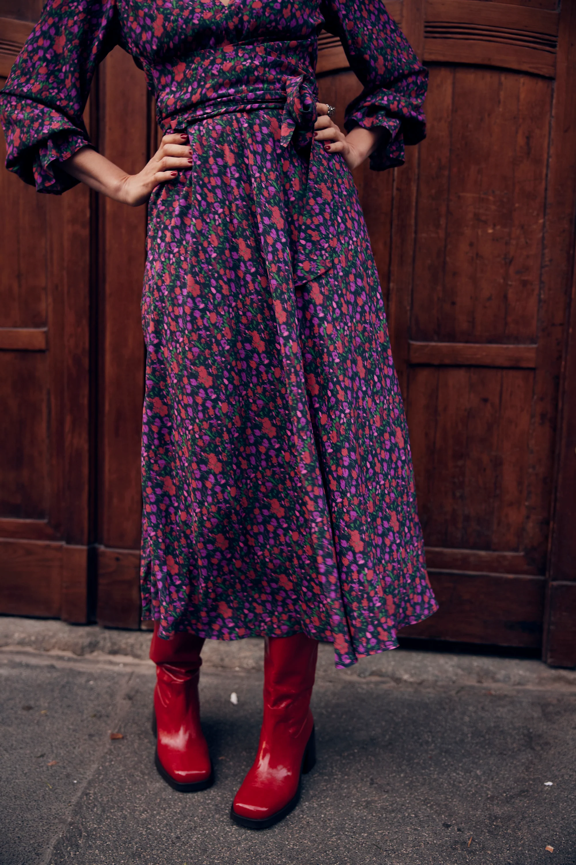 ROBE SIMONE FLEURS IKAT - Image 5