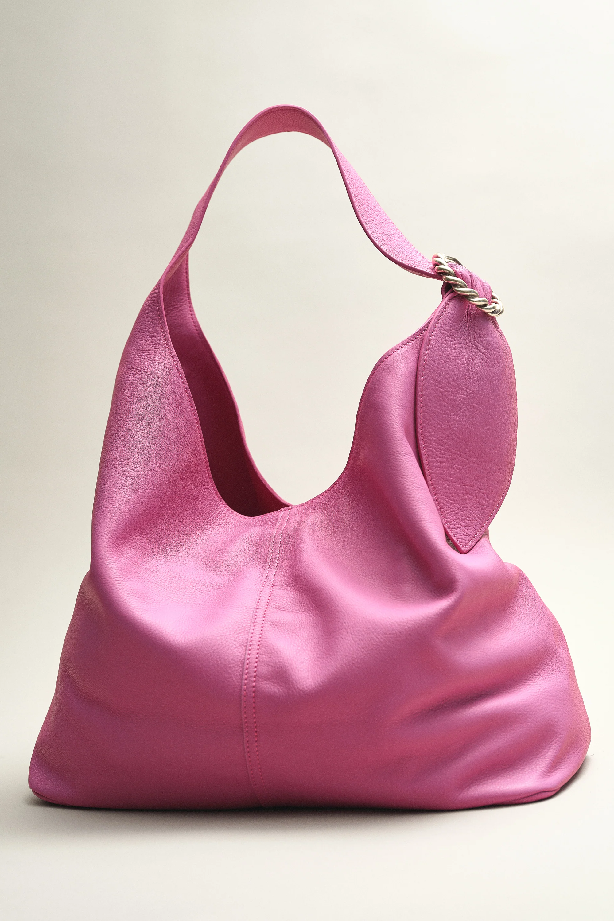 SAC GABRIEL EN CUIR ROSE - Image 3