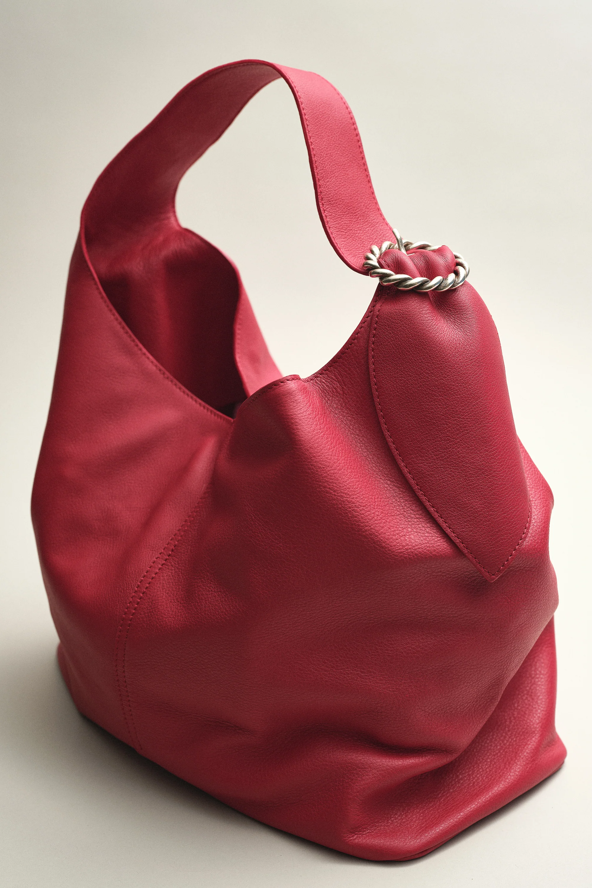 SAC GABRIEL EN CUIR ROUGE - Image 5