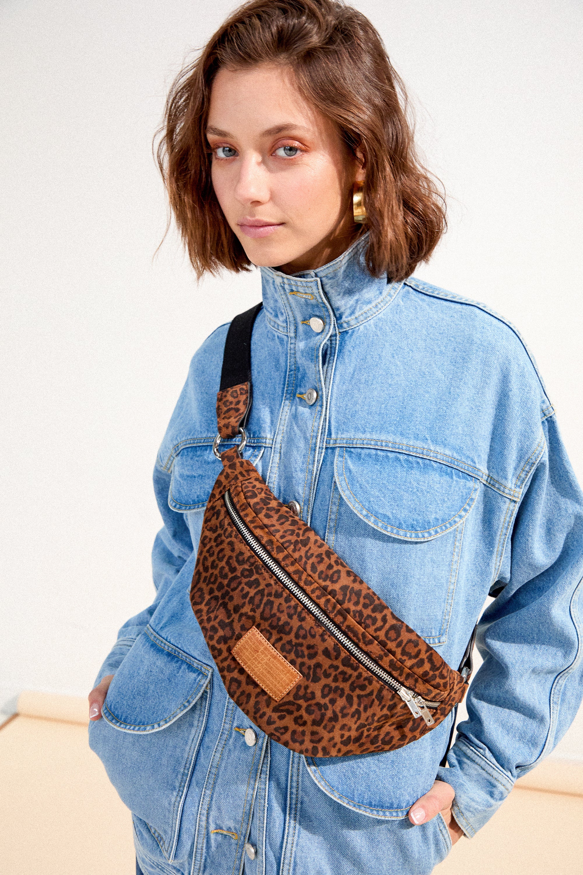 SAC GLORIA CUIR LEOPARD - Image 3