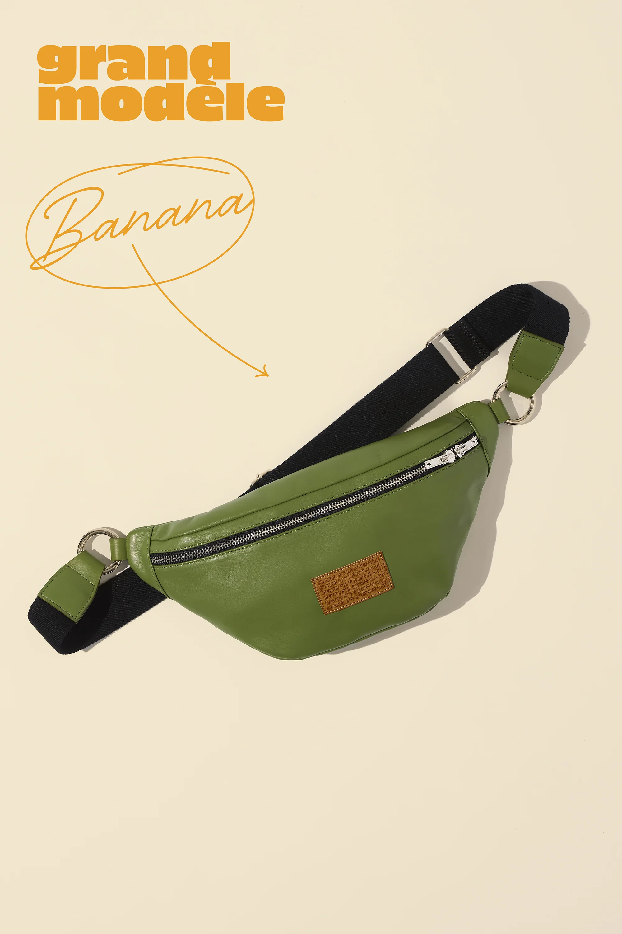 SAC GLORIA CUIR VERT - Image 6
