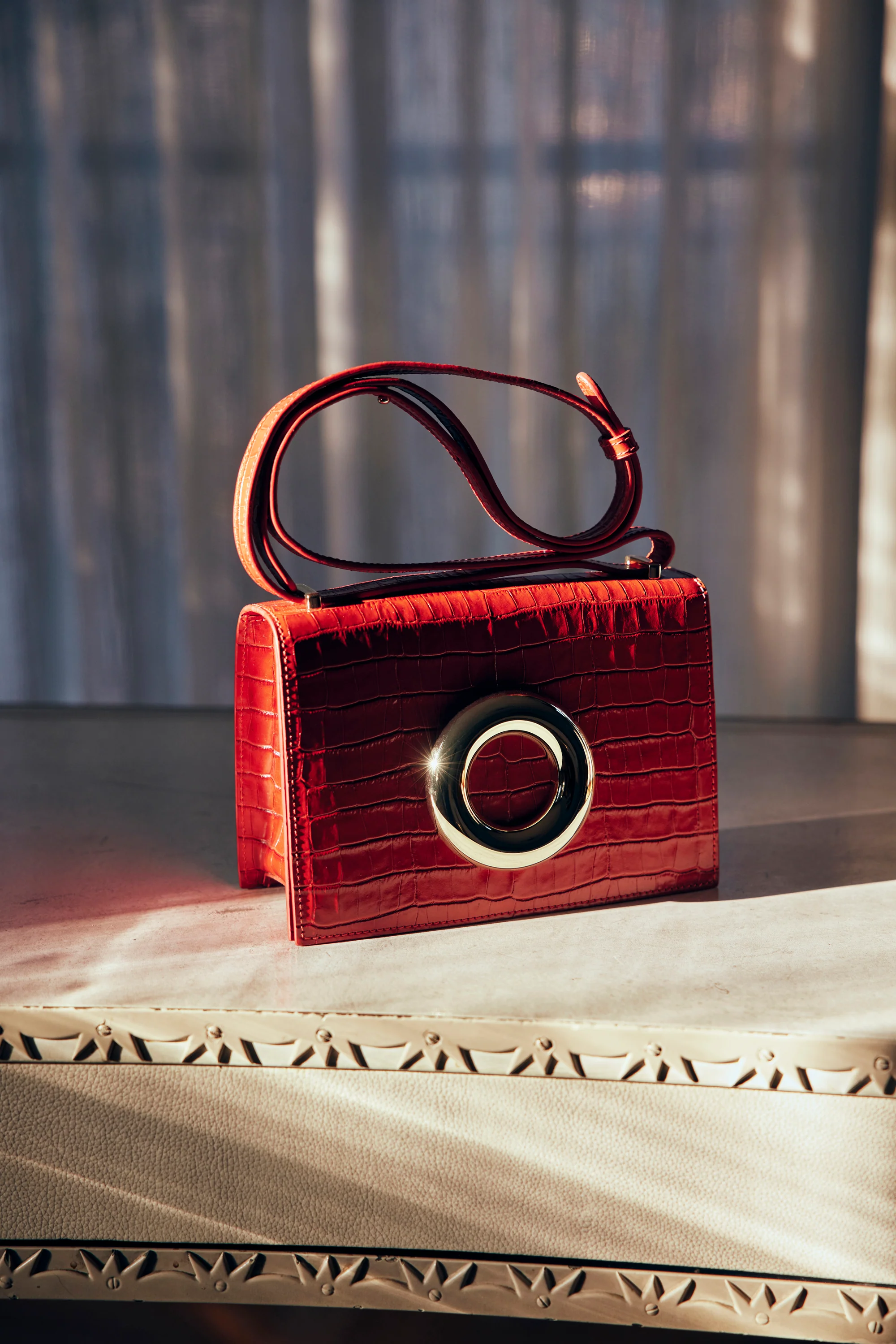 SAC JOHN CROCO ROUGE