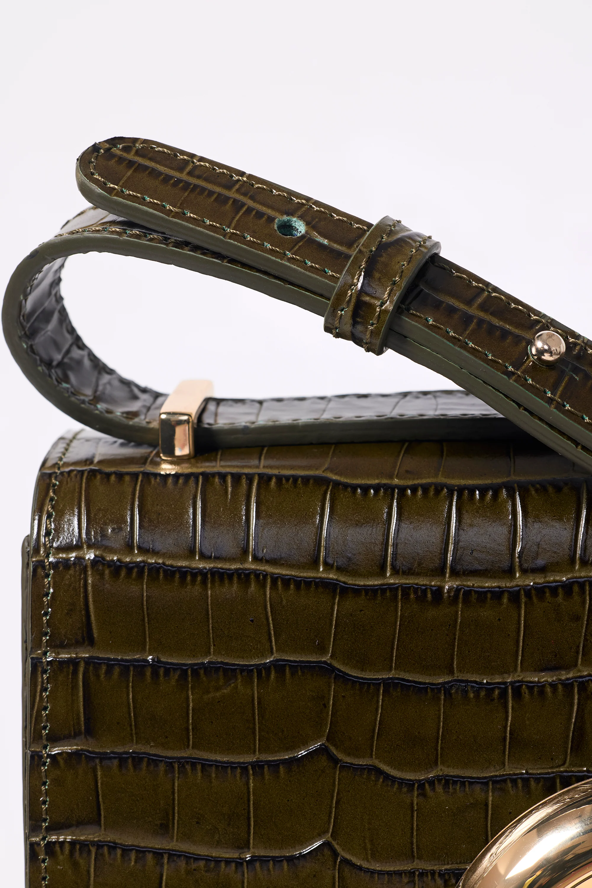 SAC JOHN EFFET CROCO - Image 3