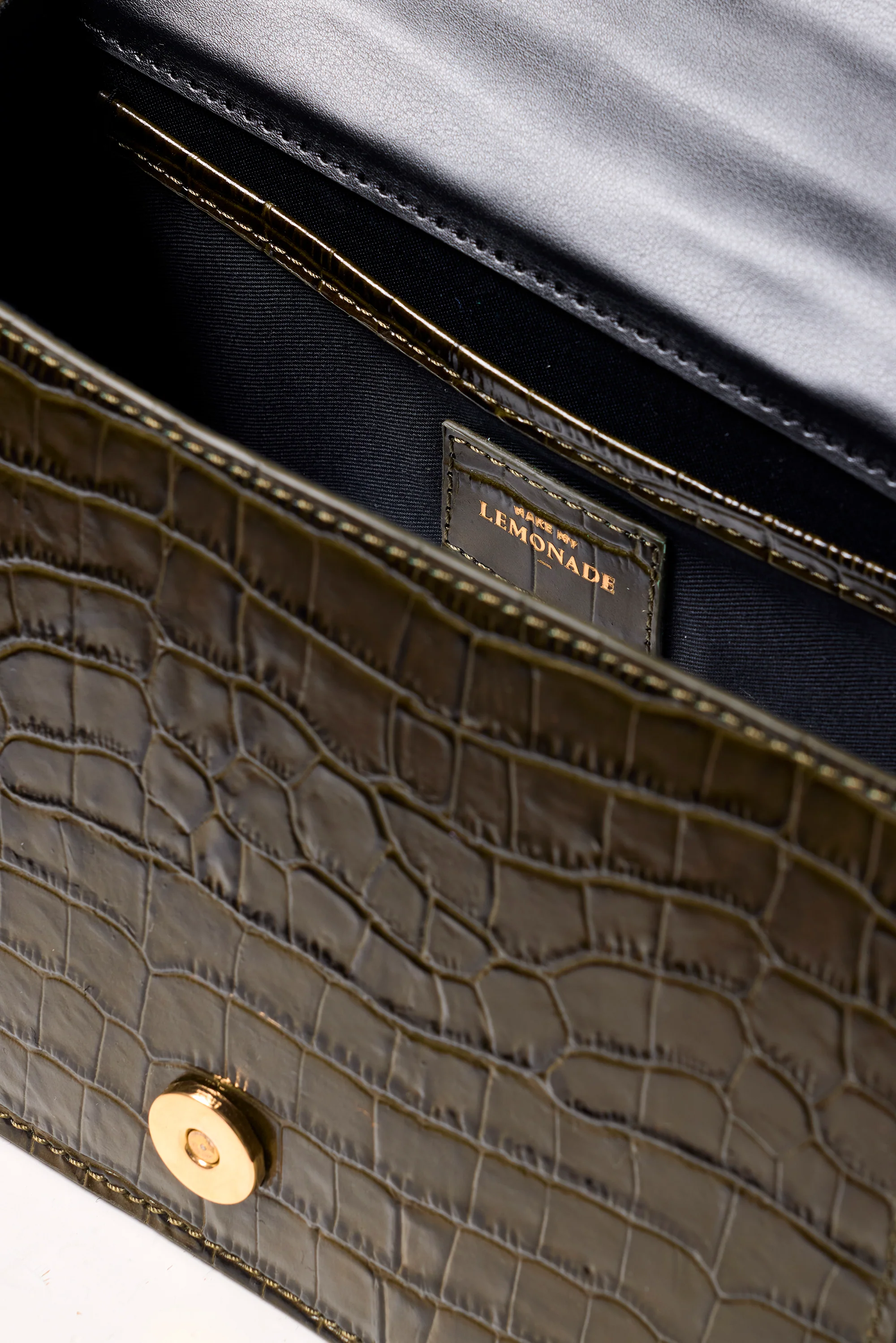 SAC JOHN EFFET CROCO - Image 5