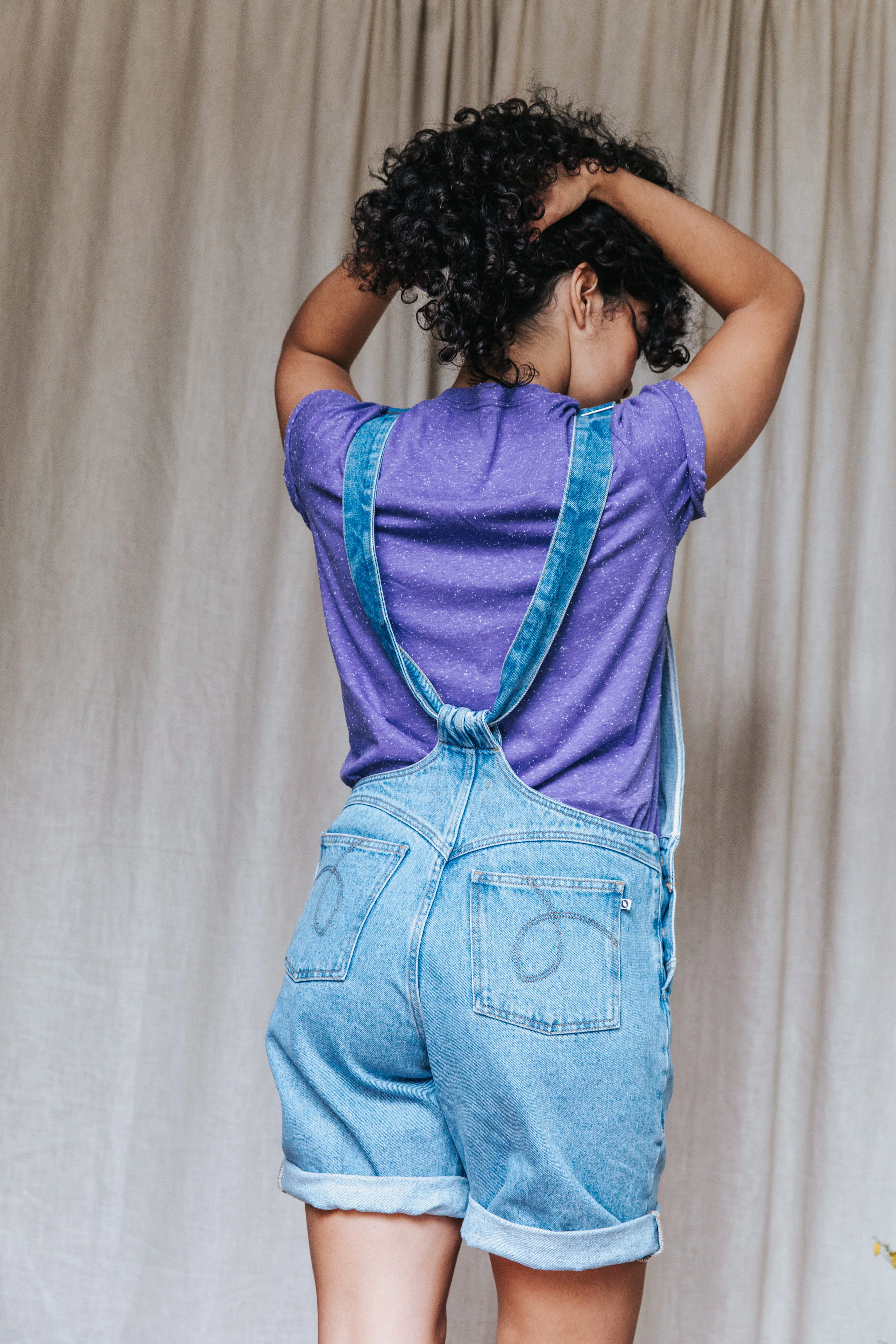 SALOPETTE RAMONITA JEANS LIGHT BLUE - Image 3