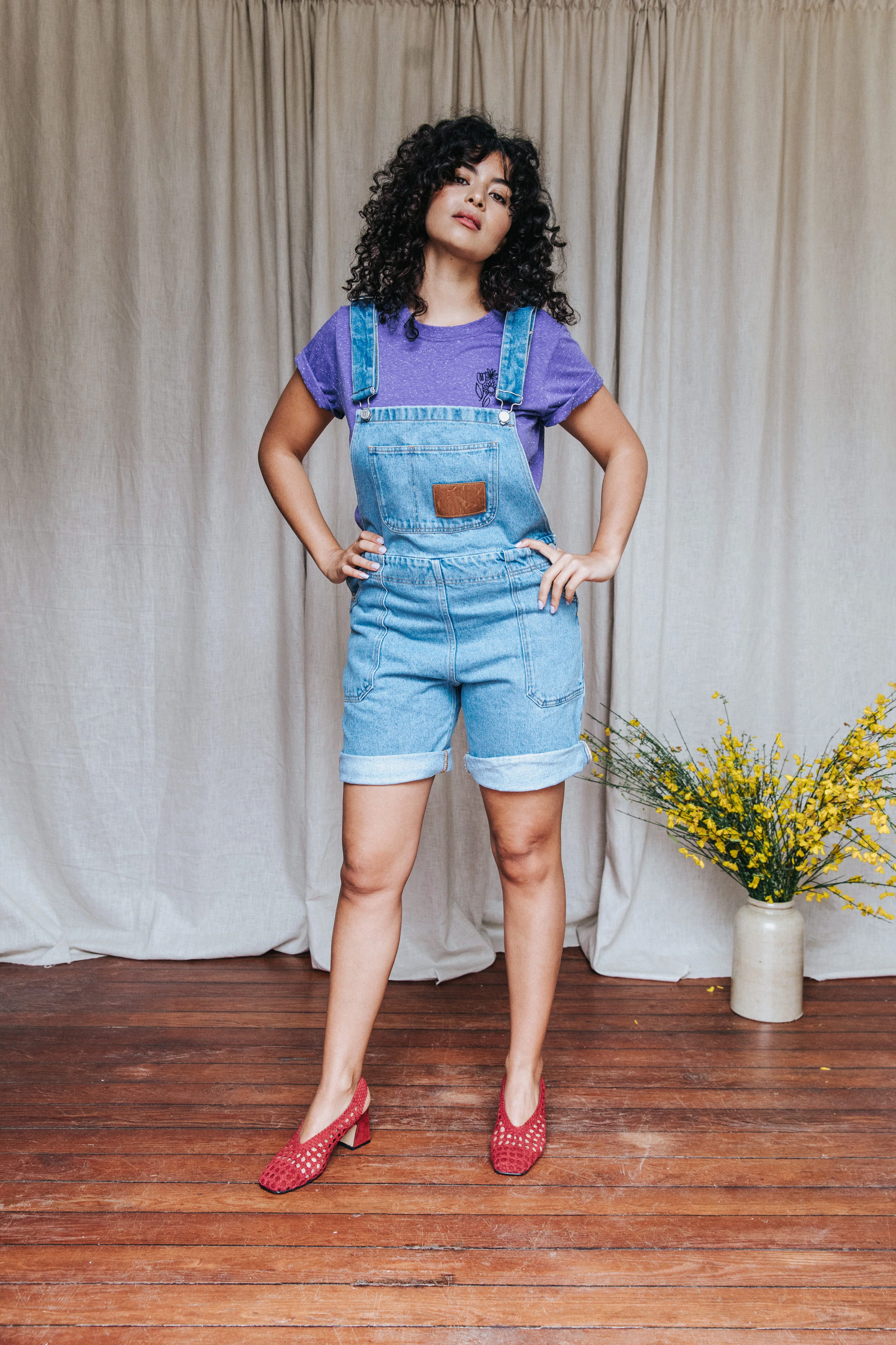SALOPETTE RAMONITA JEANS LIGHT BLUE - Image 4