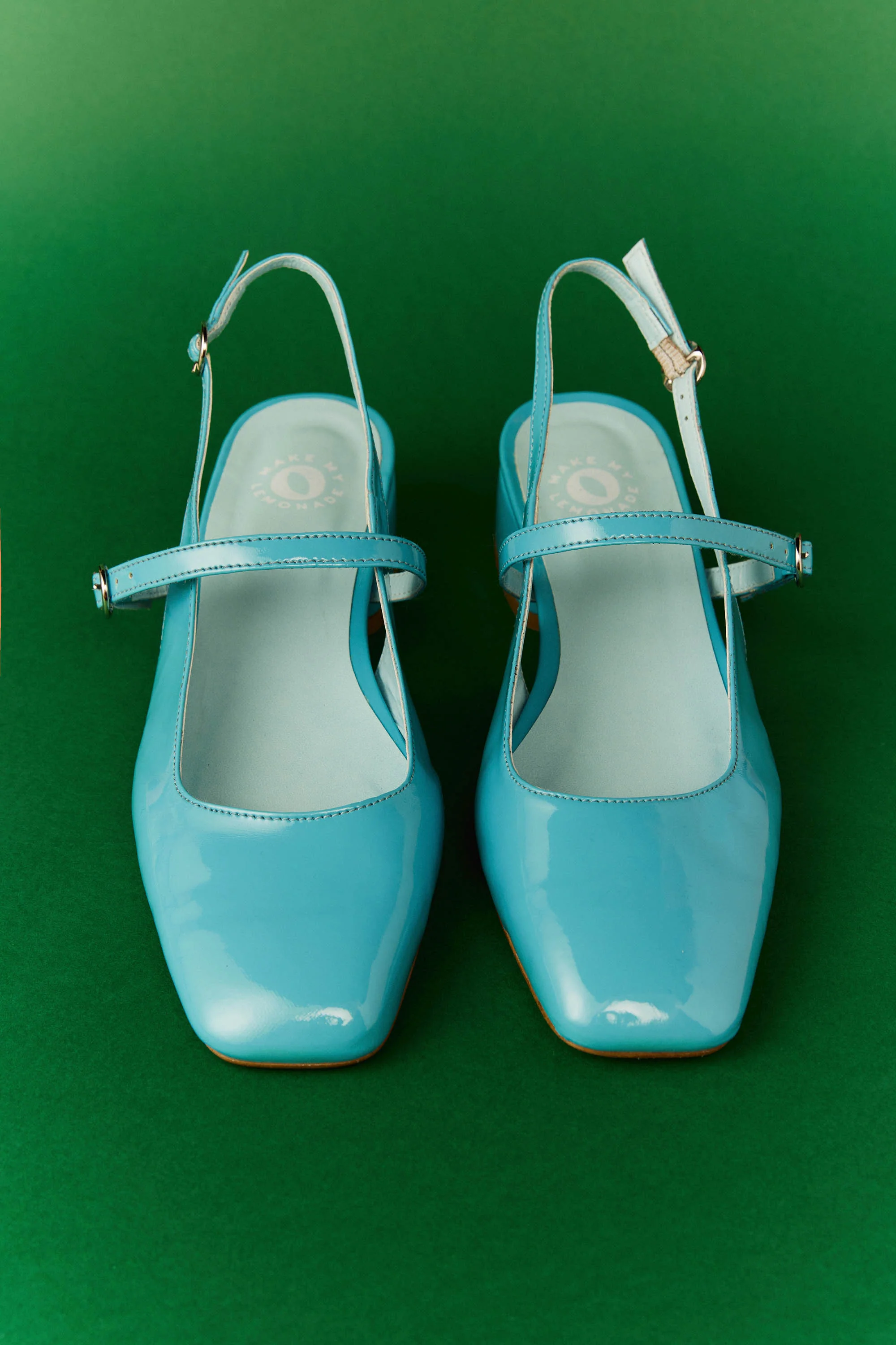 SANDALES POLLY VERNIS CIEL - Image 3