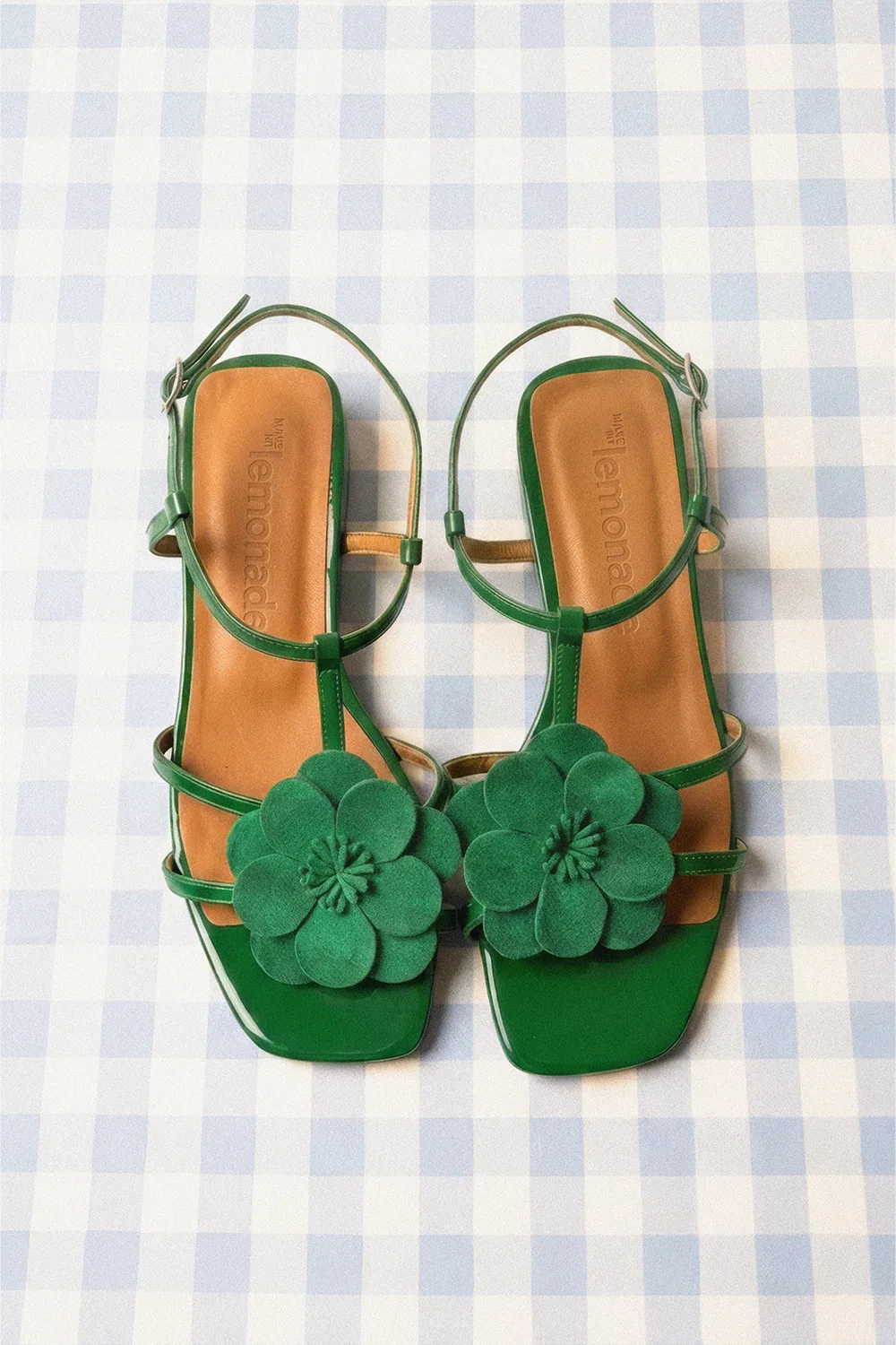 SANDALES SIMONE VERT - Image 6