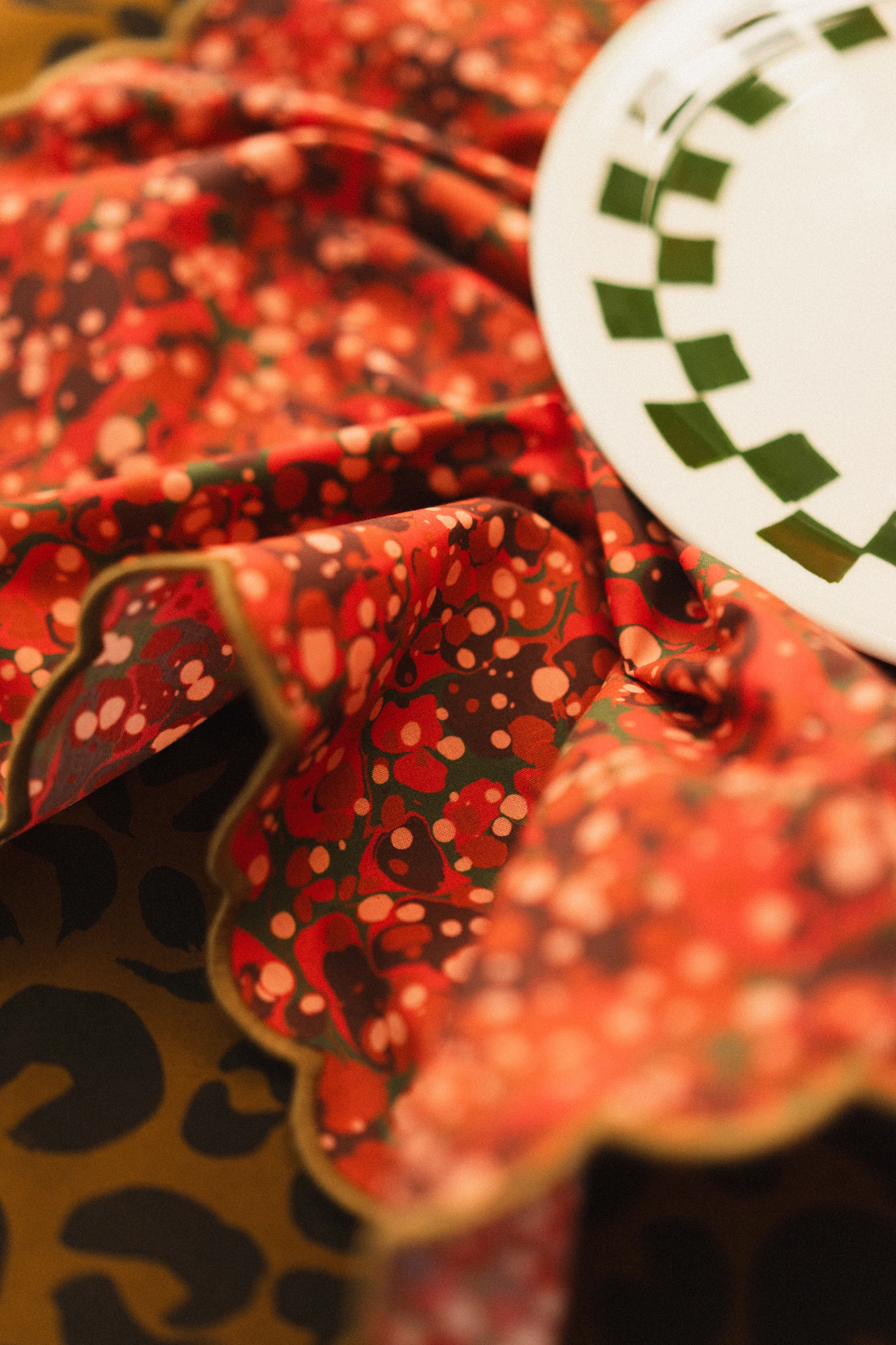 LOT DE 2 SERVIETTES KATE INK PRINT - Image 3