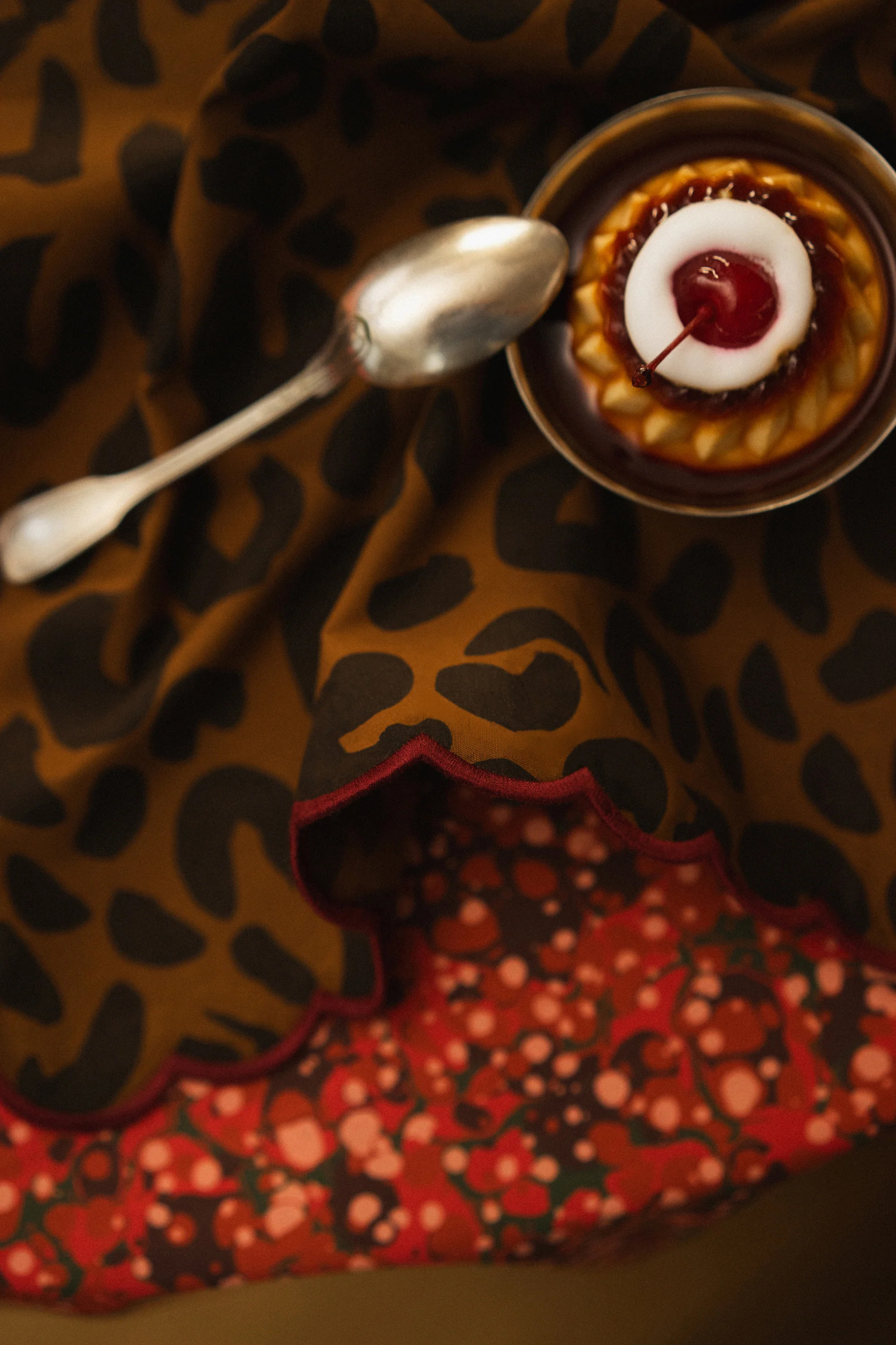 LOT DE 2 SERVIETTES KATE LEOPARD - Image 3
