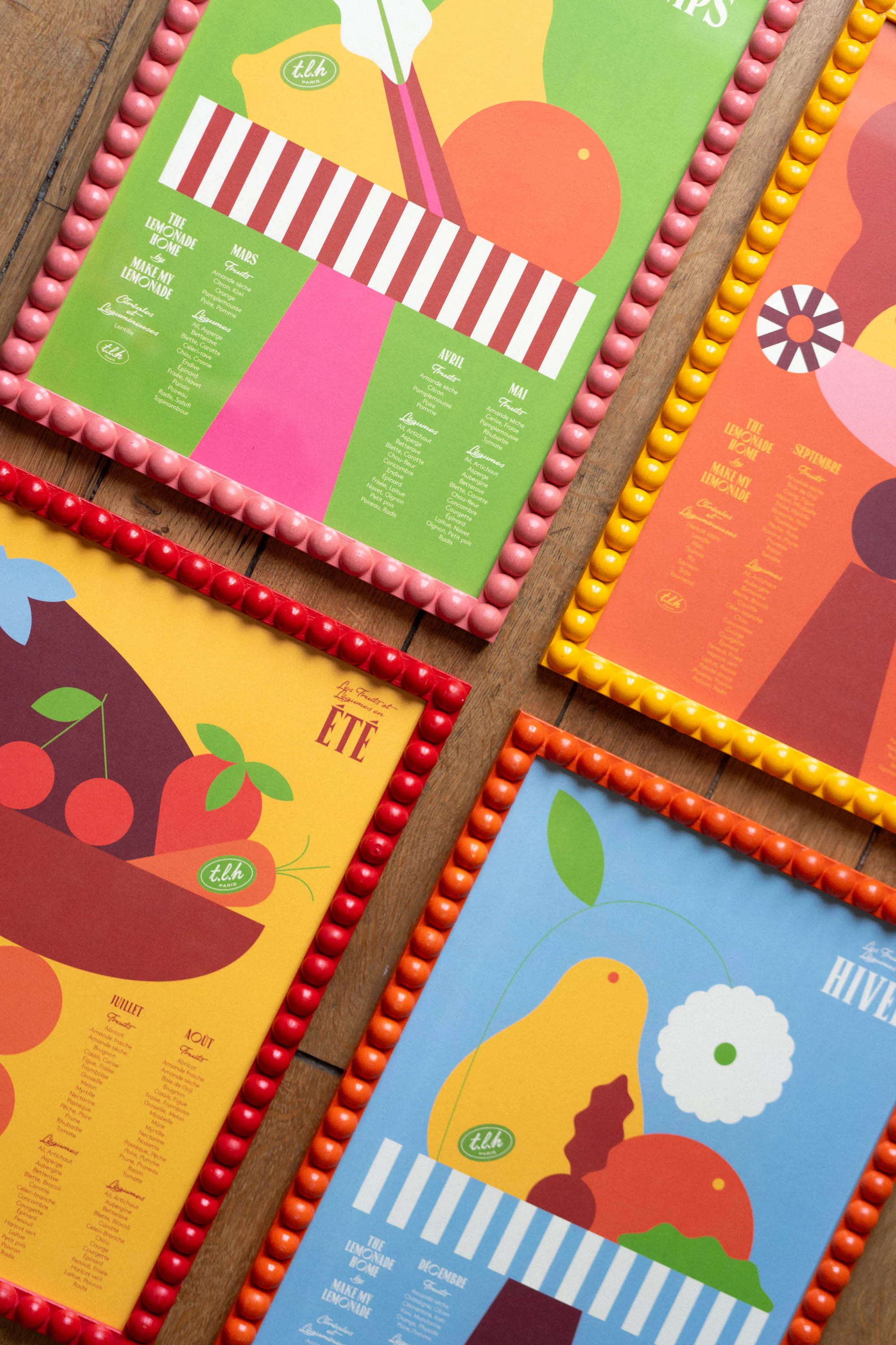 SET DE 4 AFFICHES A3 FRUITS & LĂGUMES DE SAISON - Image 6