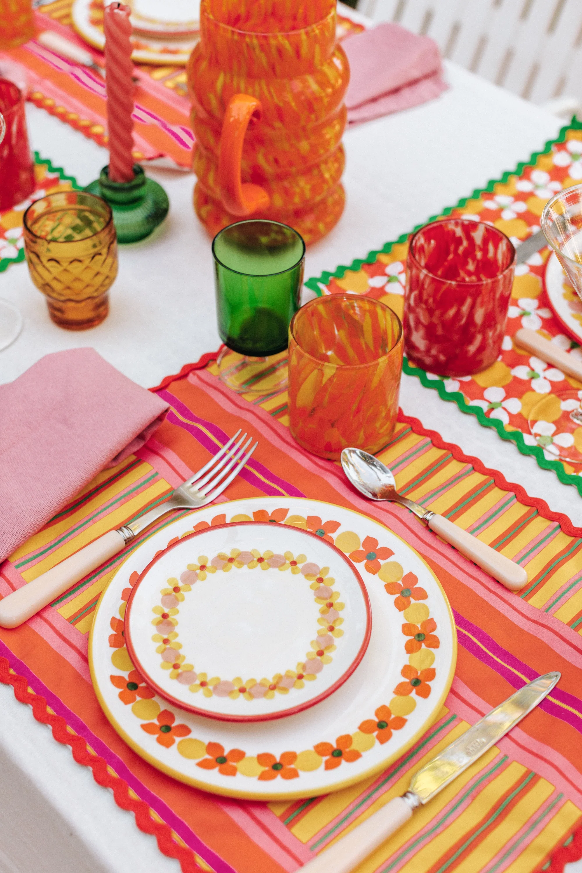 SET DE TABLE JASPER GRANITA STRIPES - Image 4