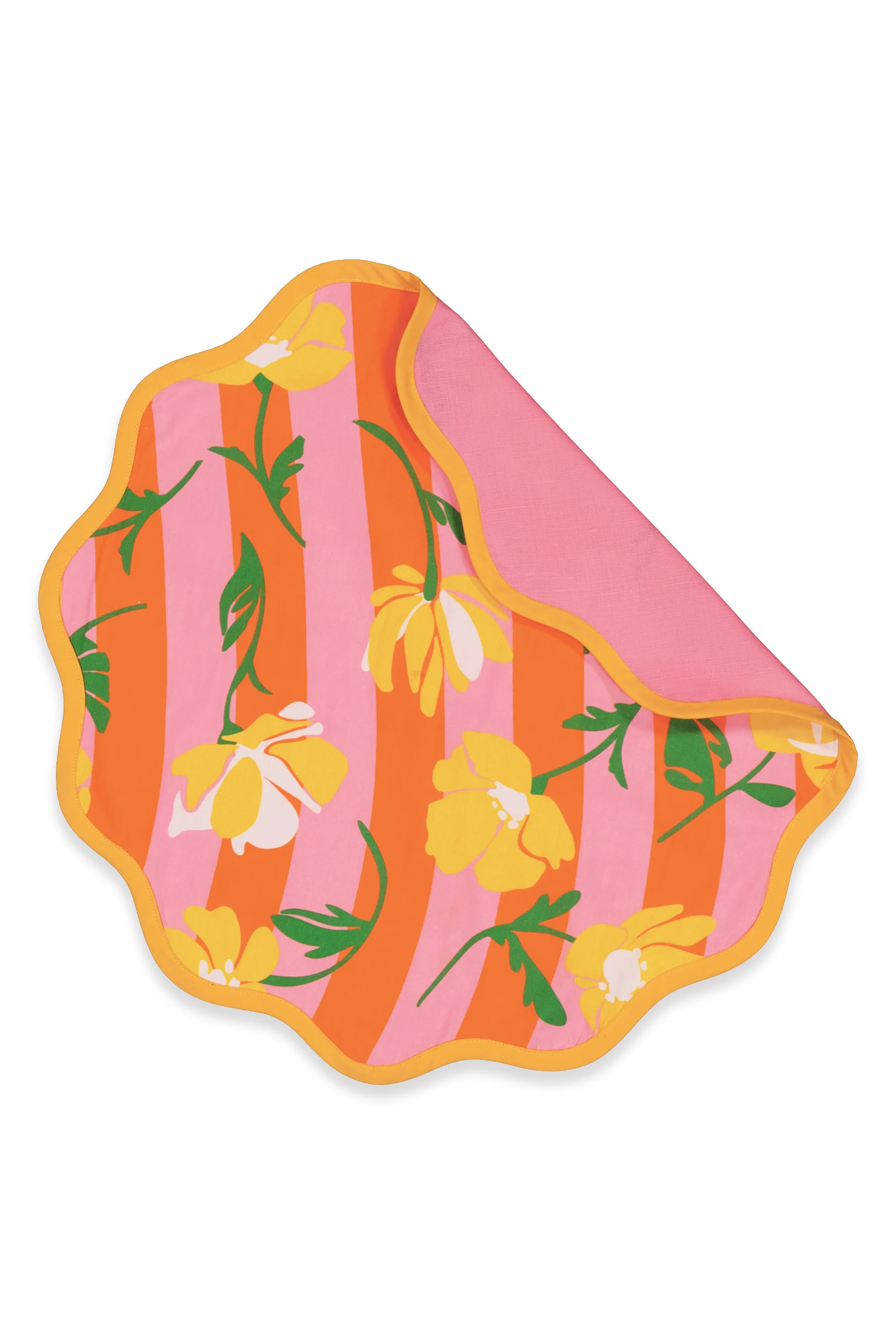 SET DE TABLE JASPER PINK & ORANGE - Image 2