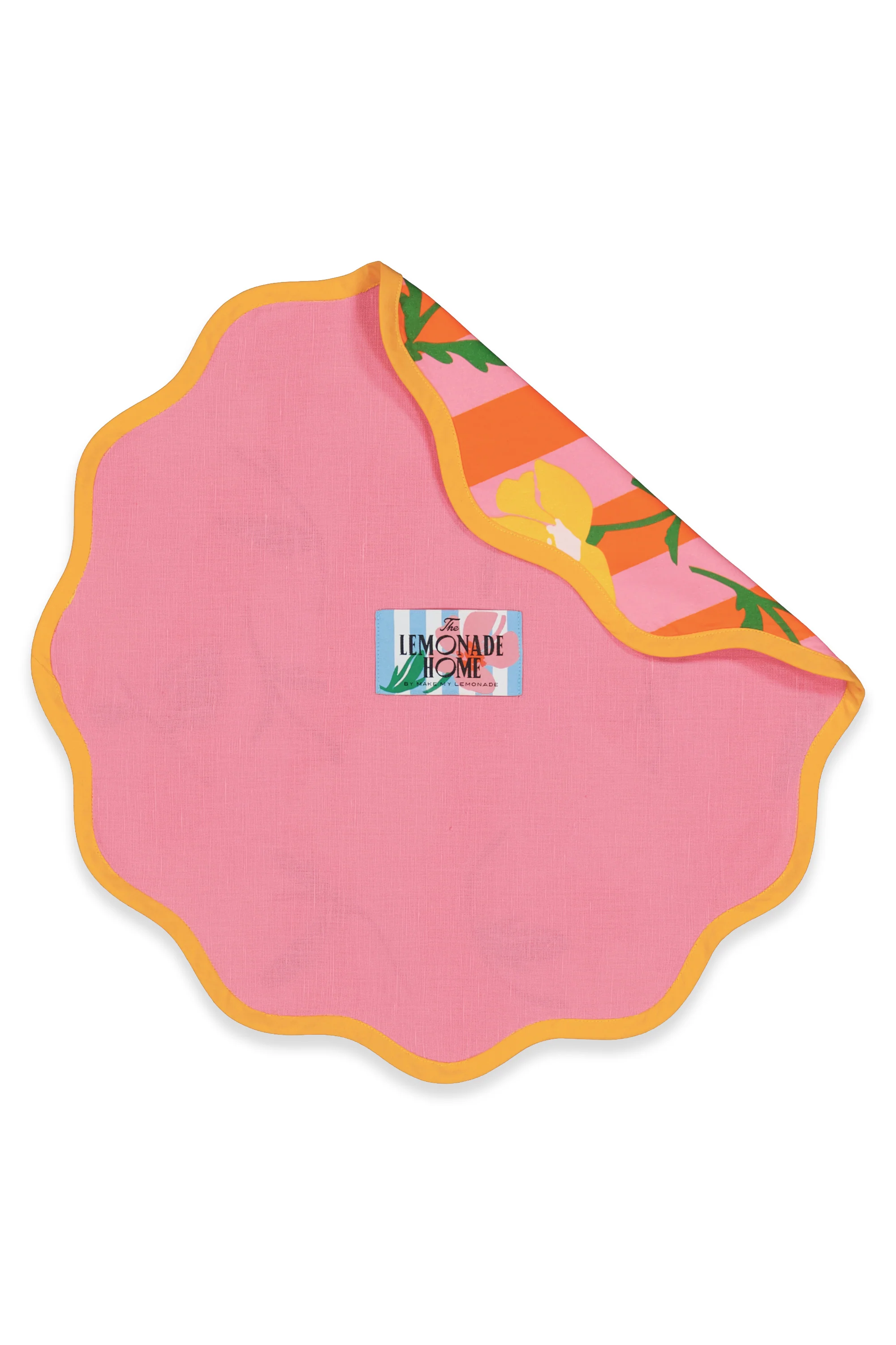 SET DE TABLE JASPER PINK & ORANGE - Image 4