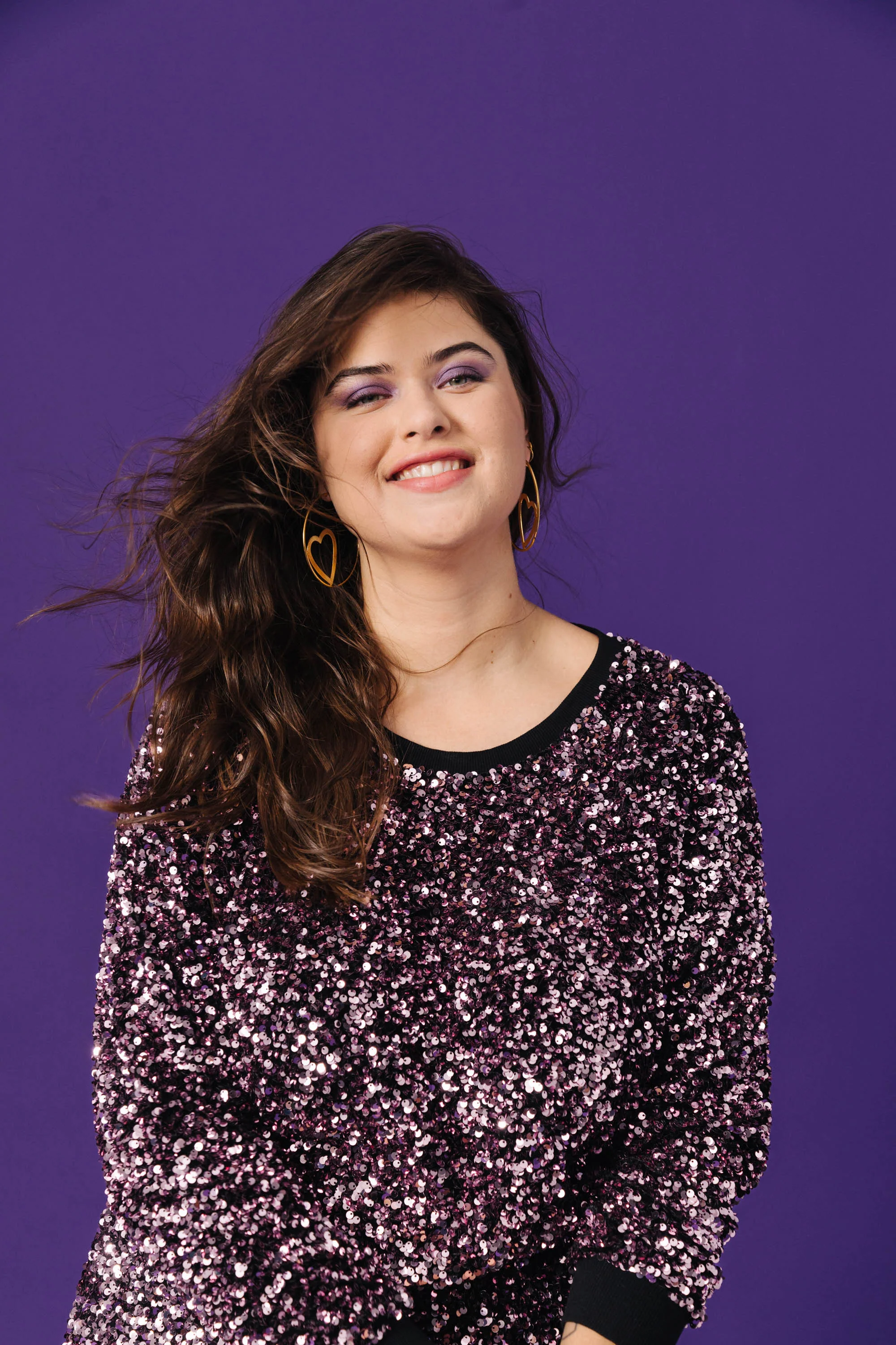 SWEAT HENRI SEQUINS ROSE - Image 6