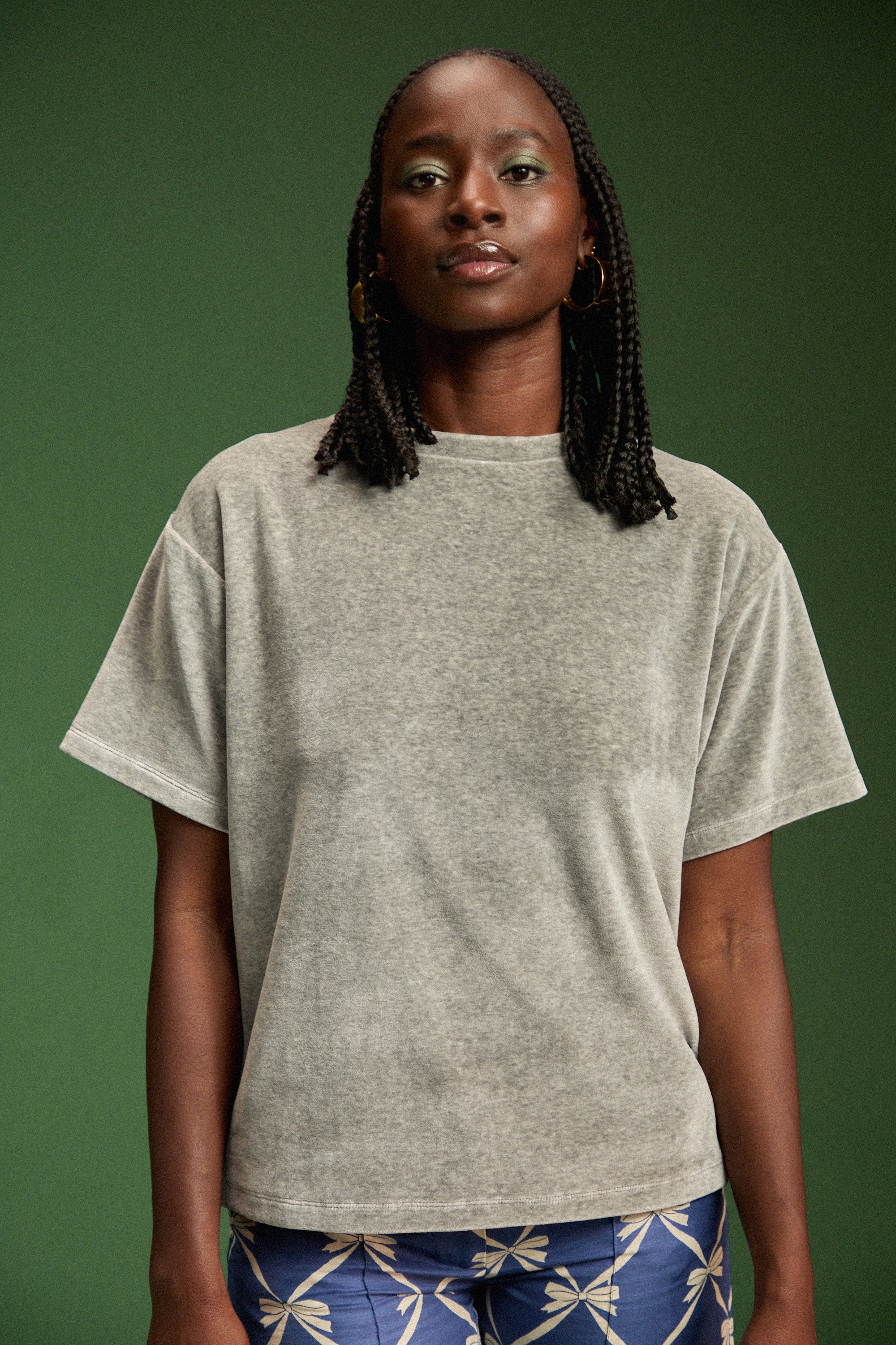 T-SHIRT SONIA GRIS CHINE - Image 4