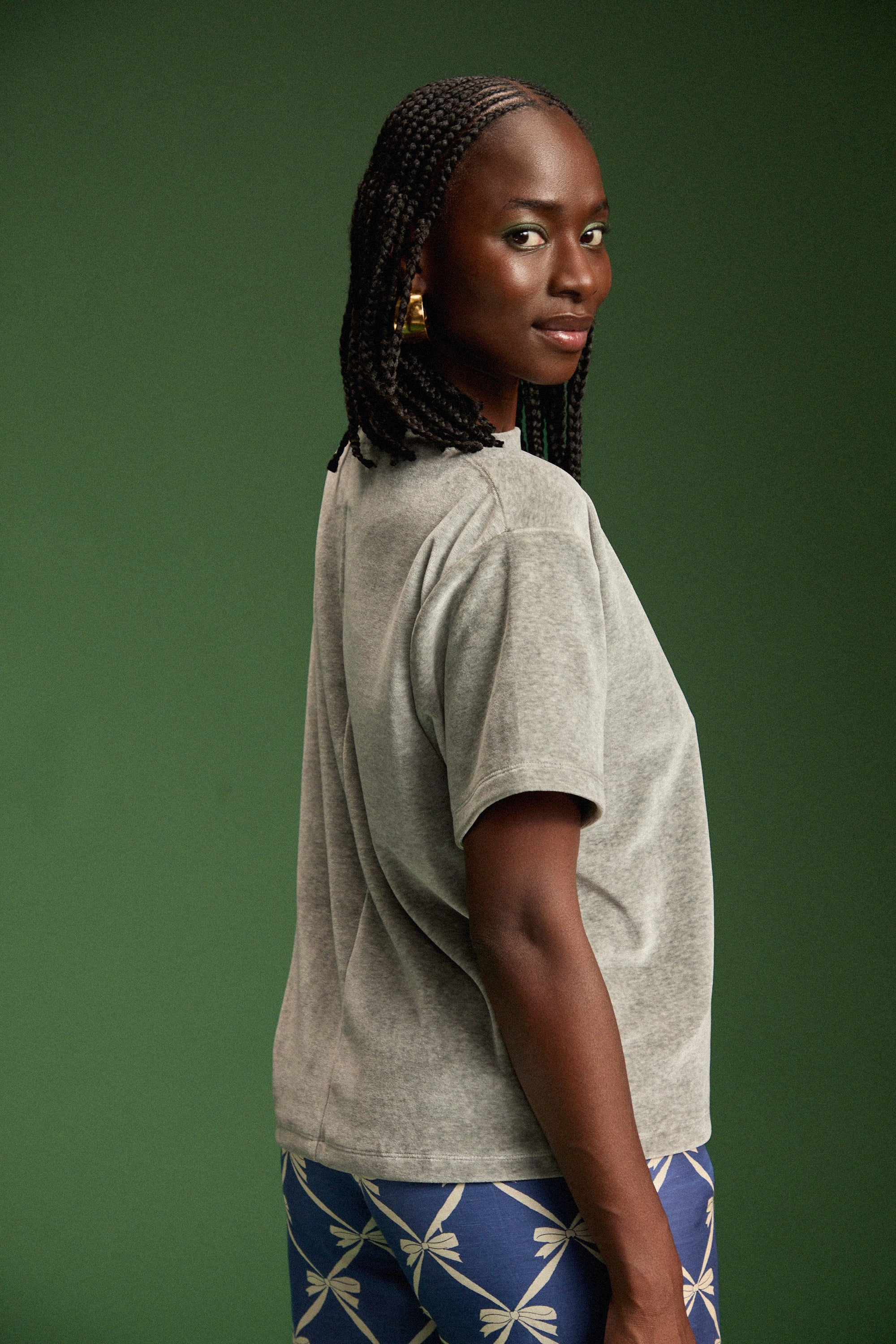 T-SHIRT SONIA GRIS CHINE - Image 5