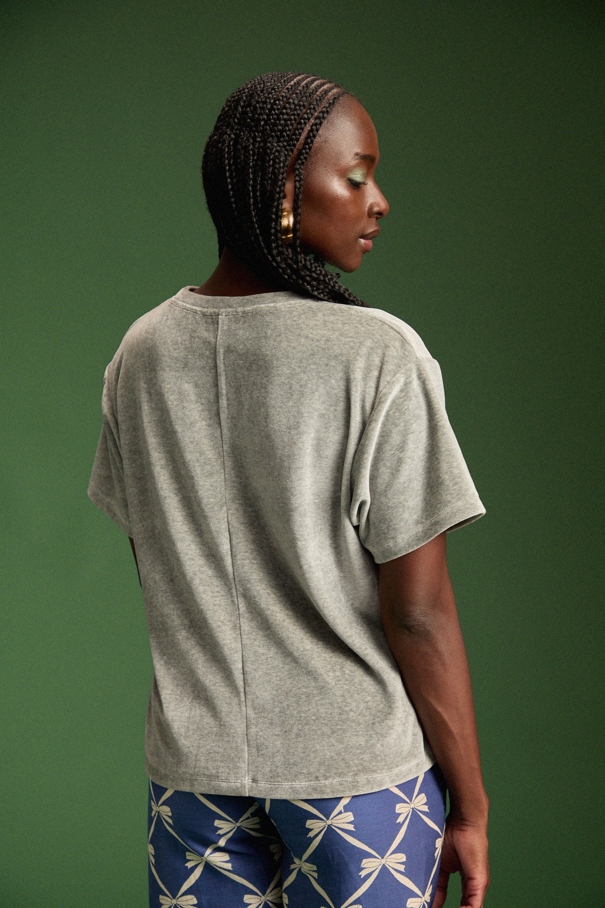 T-SHIRT SONIA GRIS CHINE - Image 6