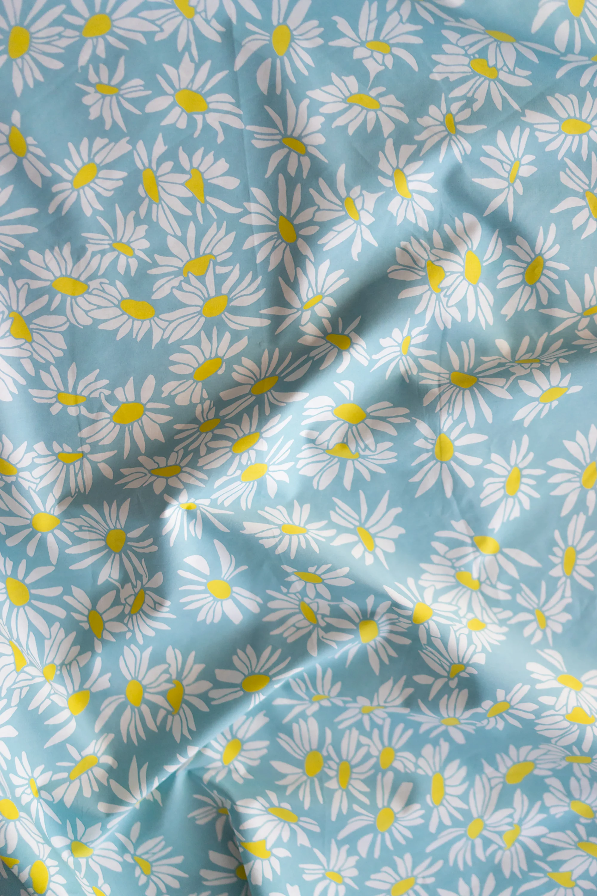 TISSU DAISY BLEU - Image 3