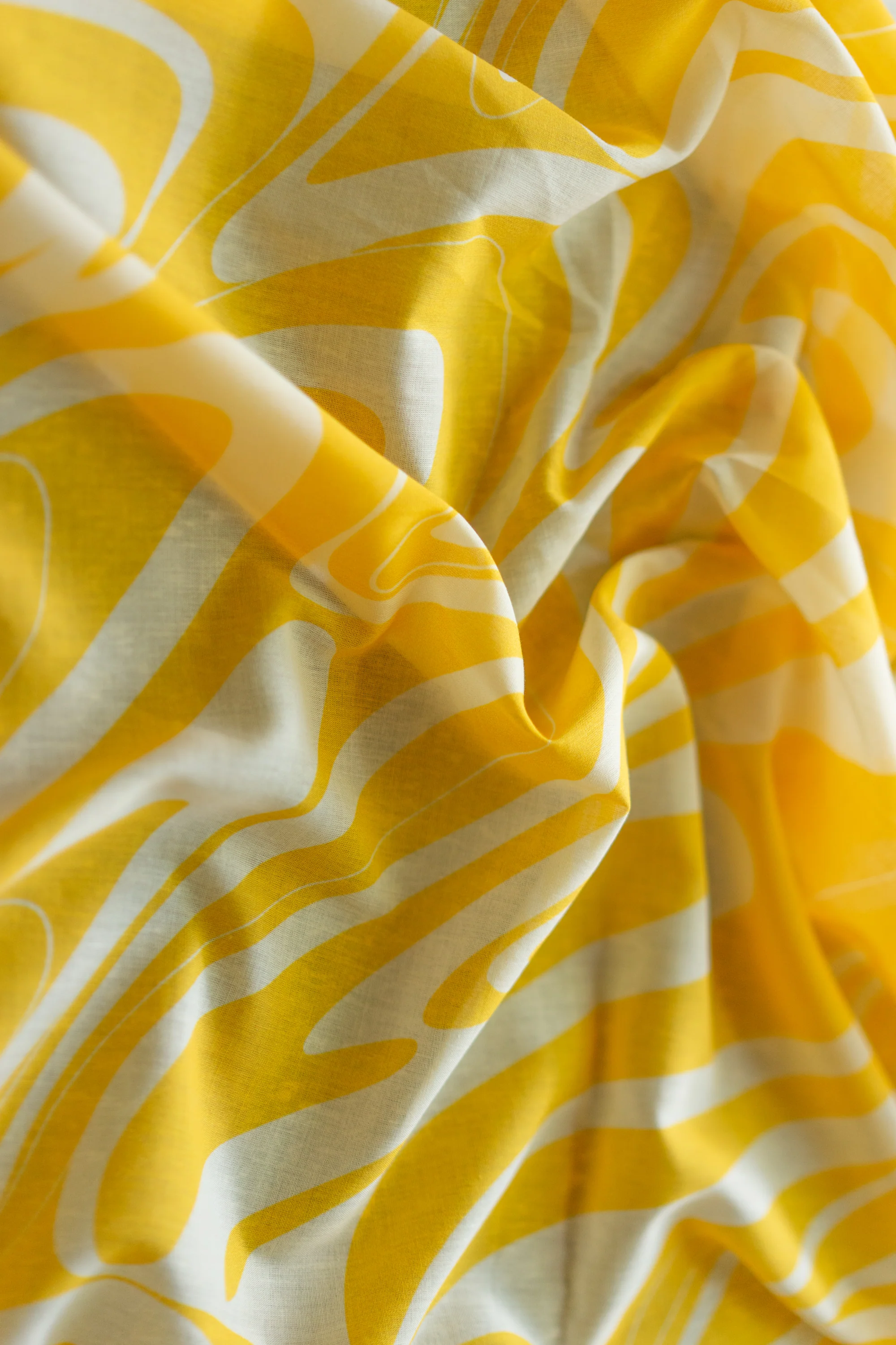 TISSU TRIPPY JAUNE - Image 3