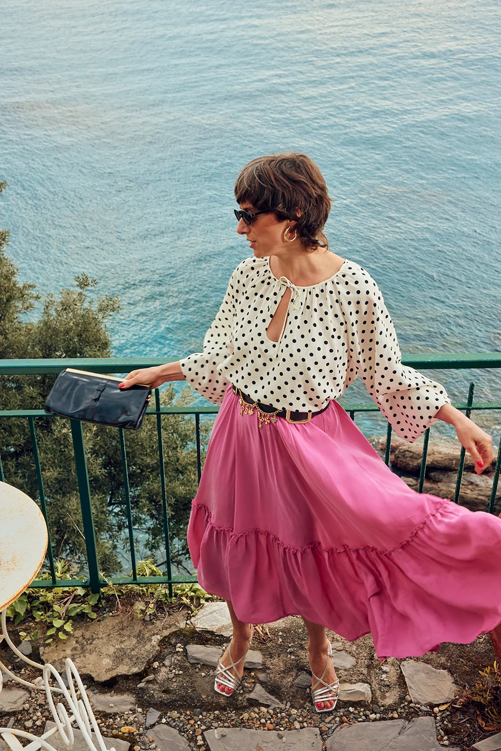 TOP MANOLO POLKA DOTS - Image 4