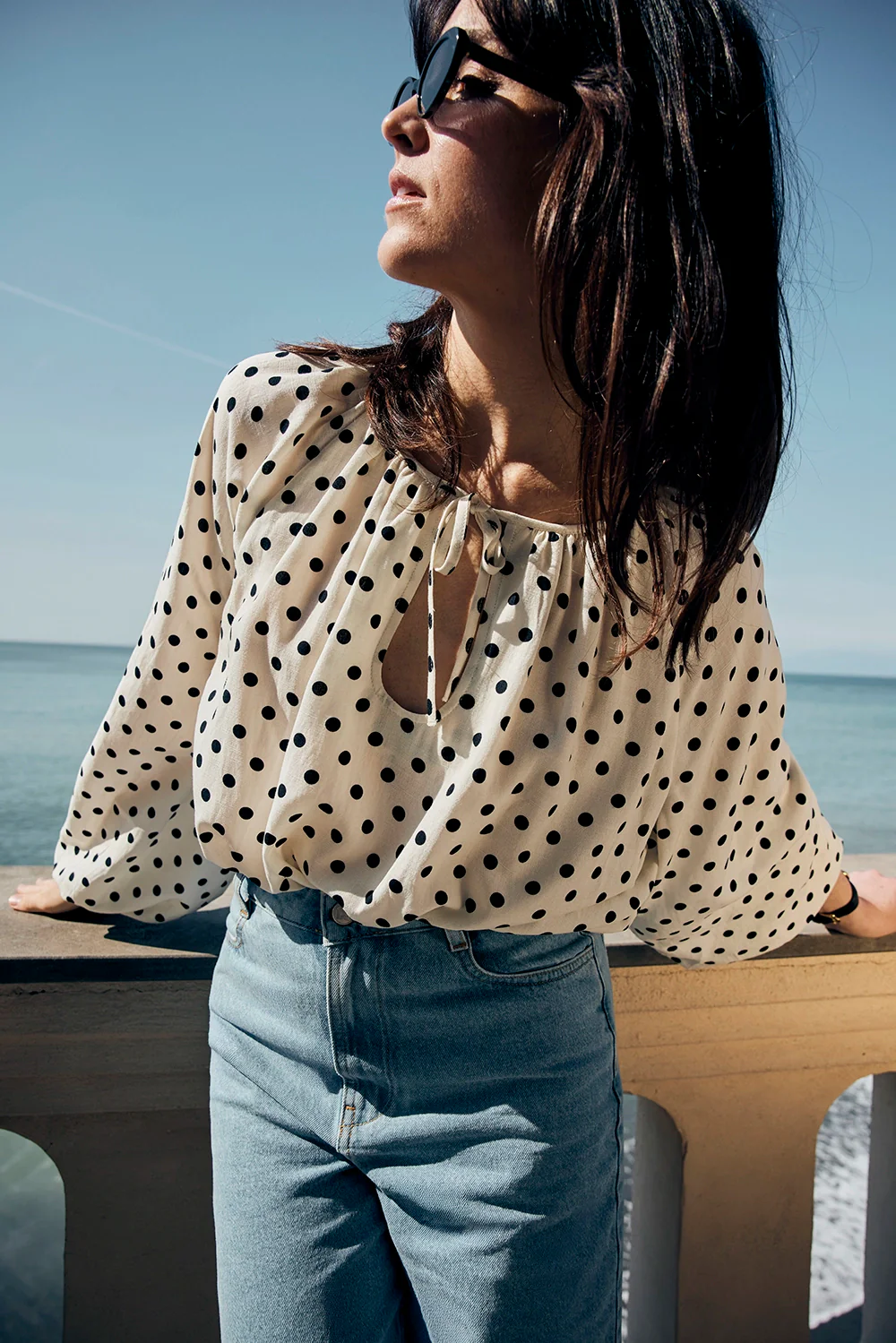 TOP MANOLO POLKA DOTS - Image 6