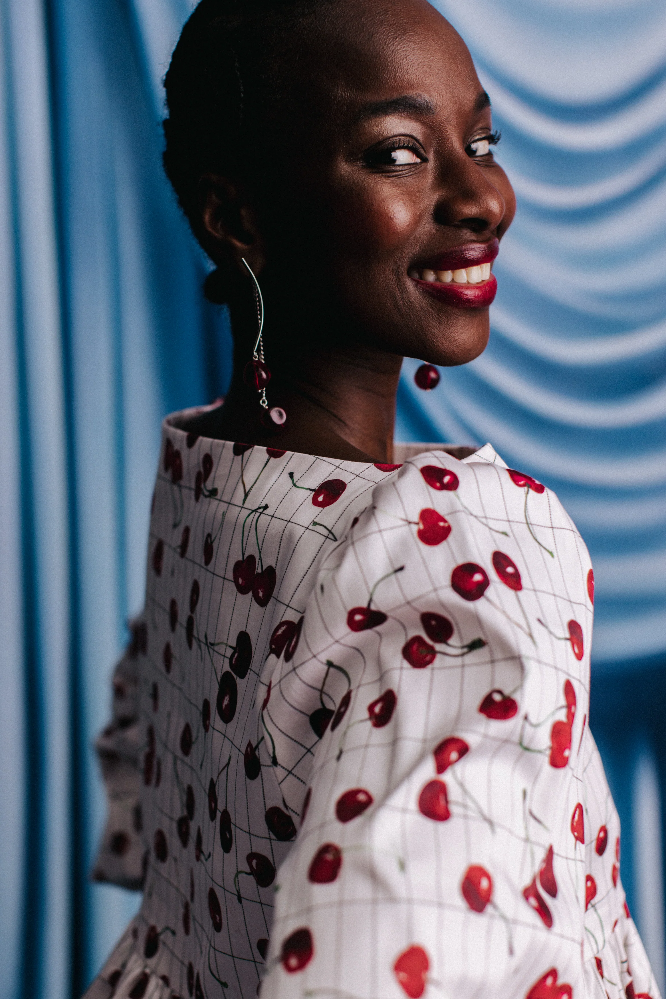 TOP SOPHIE CHERRY LINES - Image 4