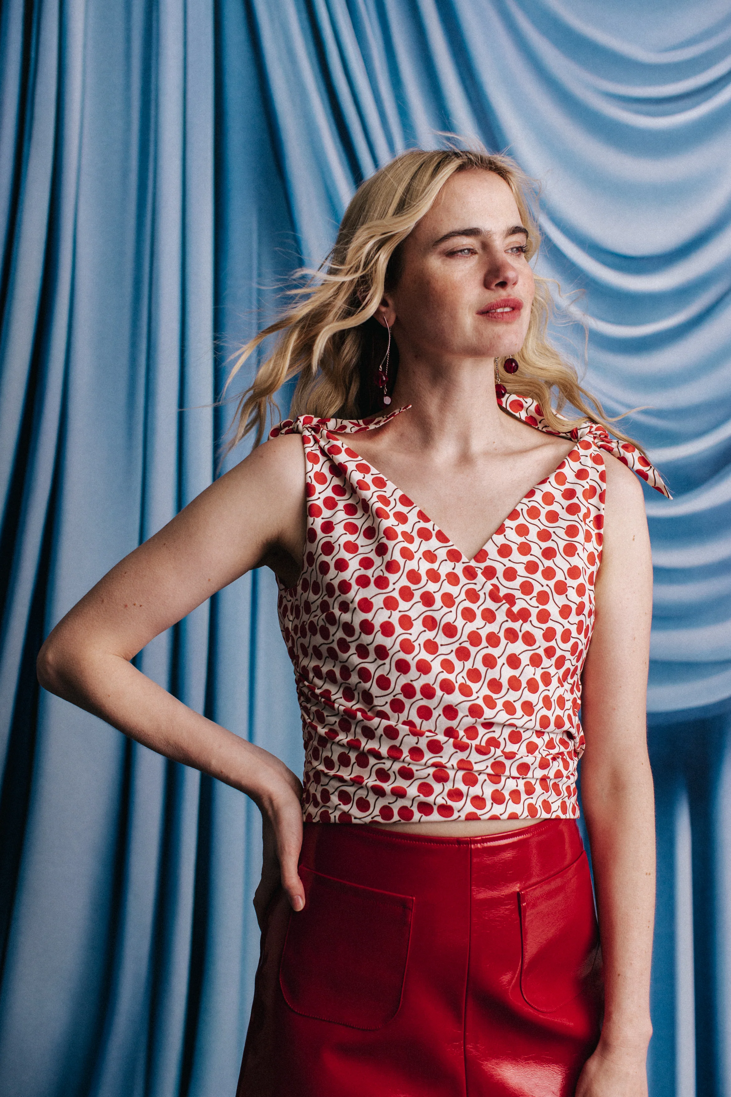 TOP VANILLE GEO CHERRY - Image 4