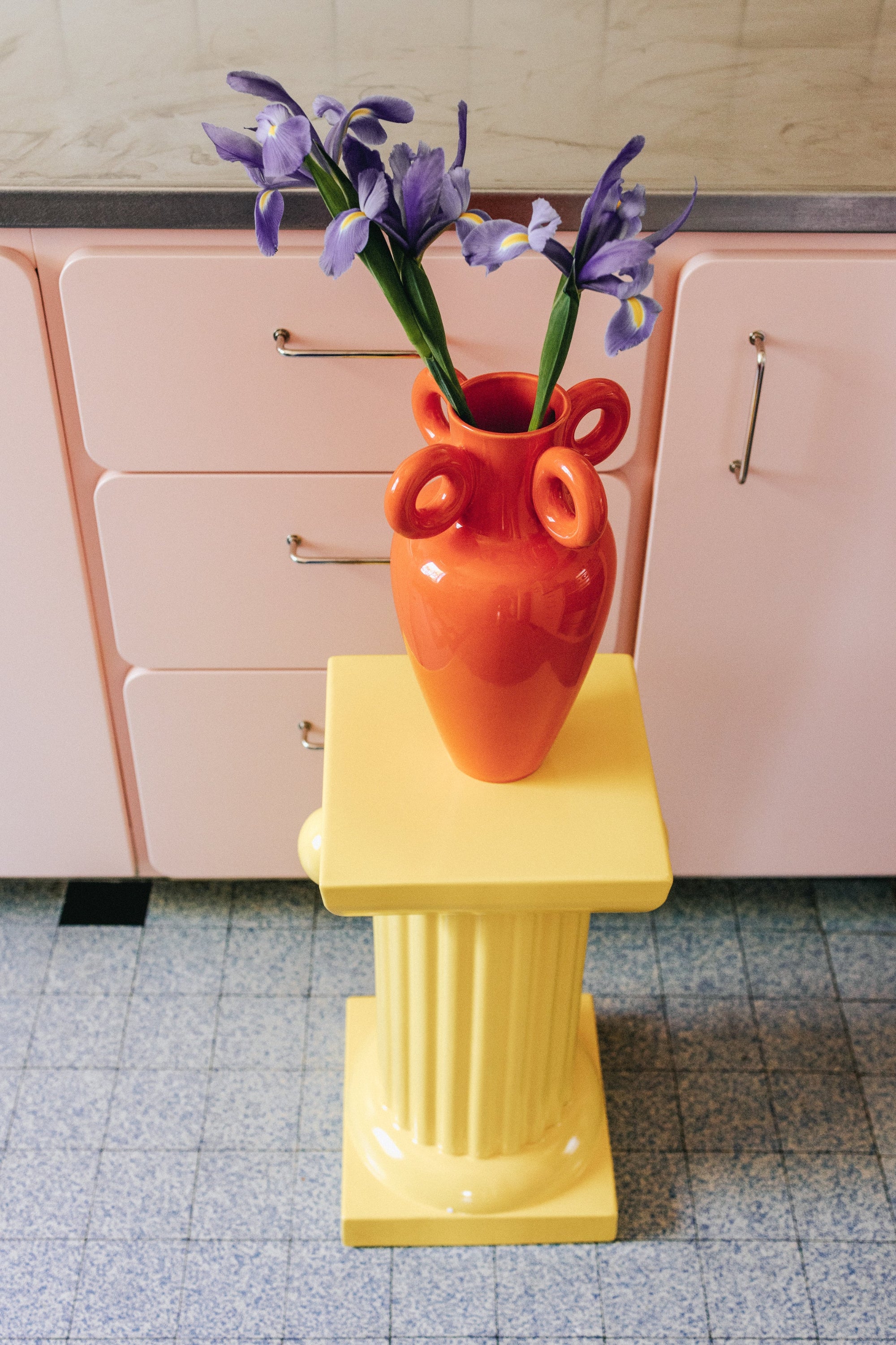VASE HARRISON ORANGE - Image 3