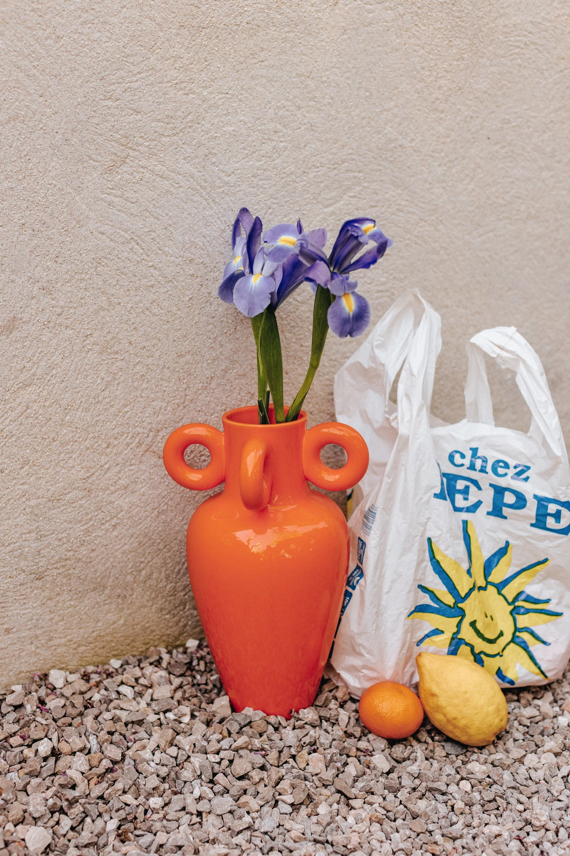 VASE HARRISON ORANGE - Image 6