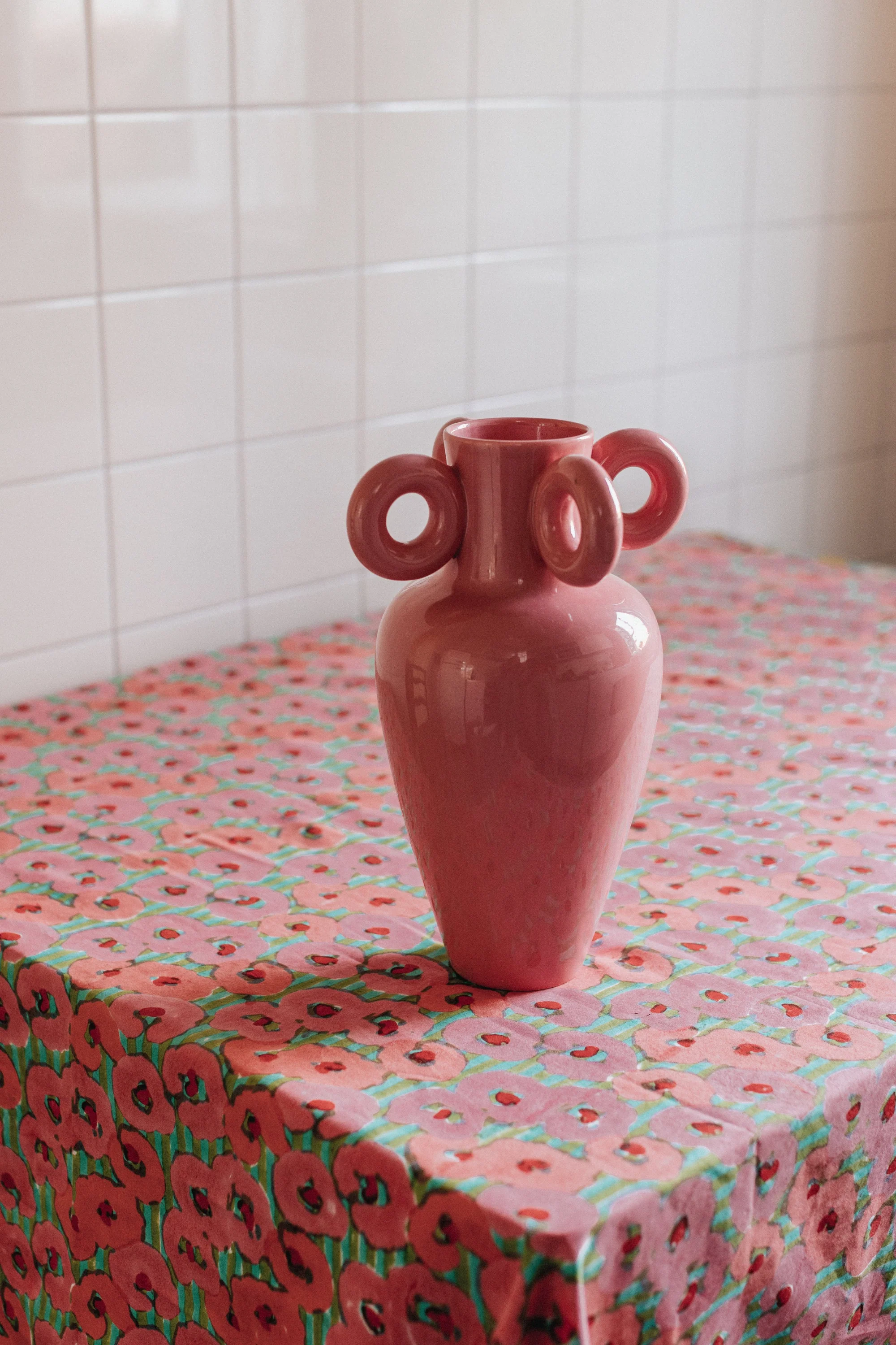 VASE HARRISON ROSE - Image 2