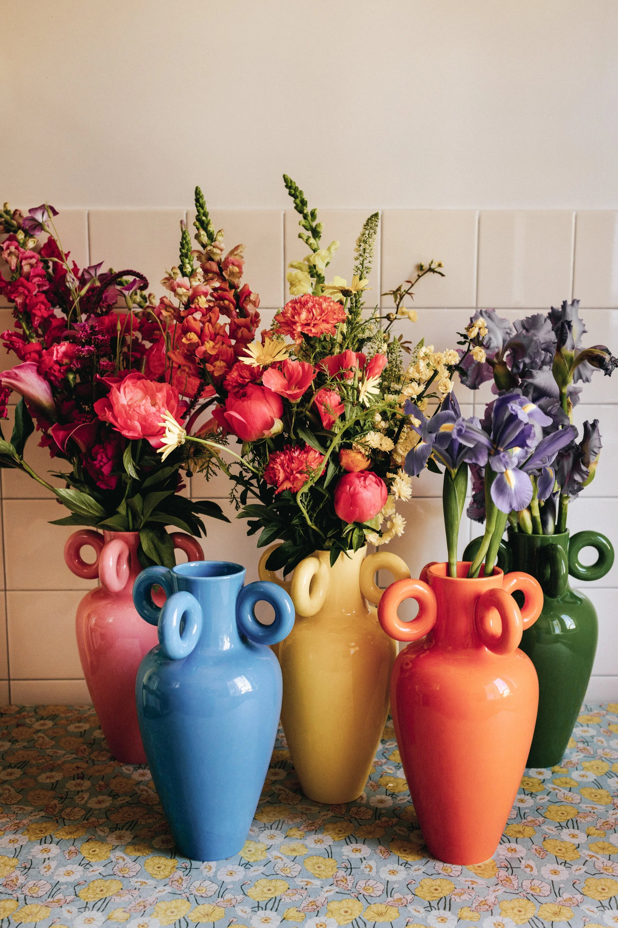 VASE HARRISON ROSE - Image 4