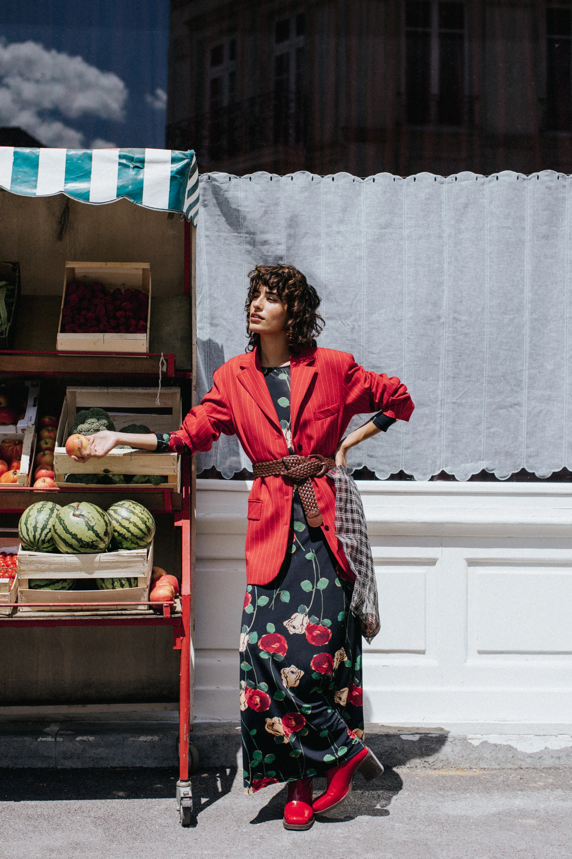 VESTE DAN TENNIS ROUGE - Image 7