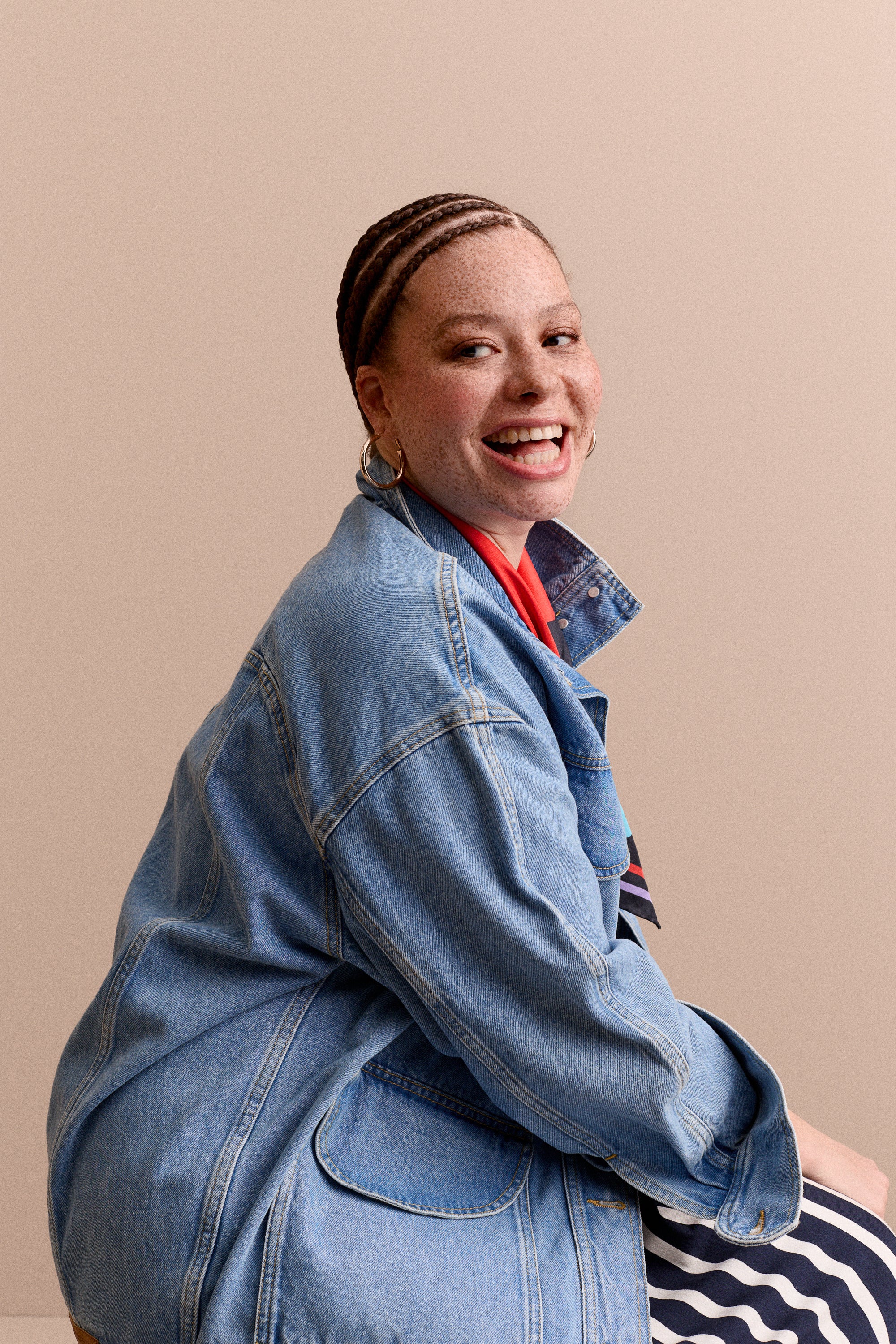 VESTE MAX LIGHT BLUE - Image 6