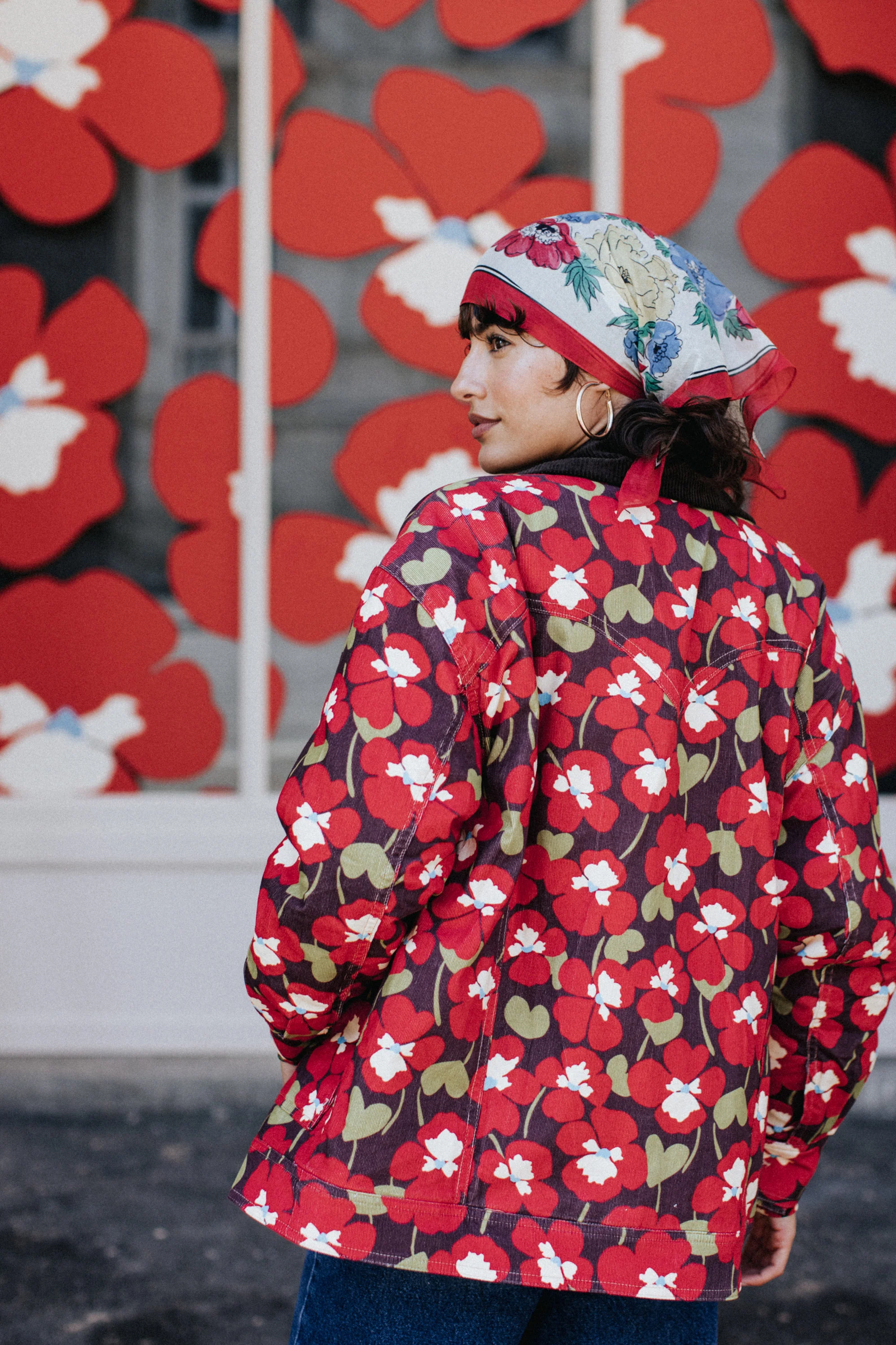MANTEAU MAXOU PANSY FLOWERS - Image 3