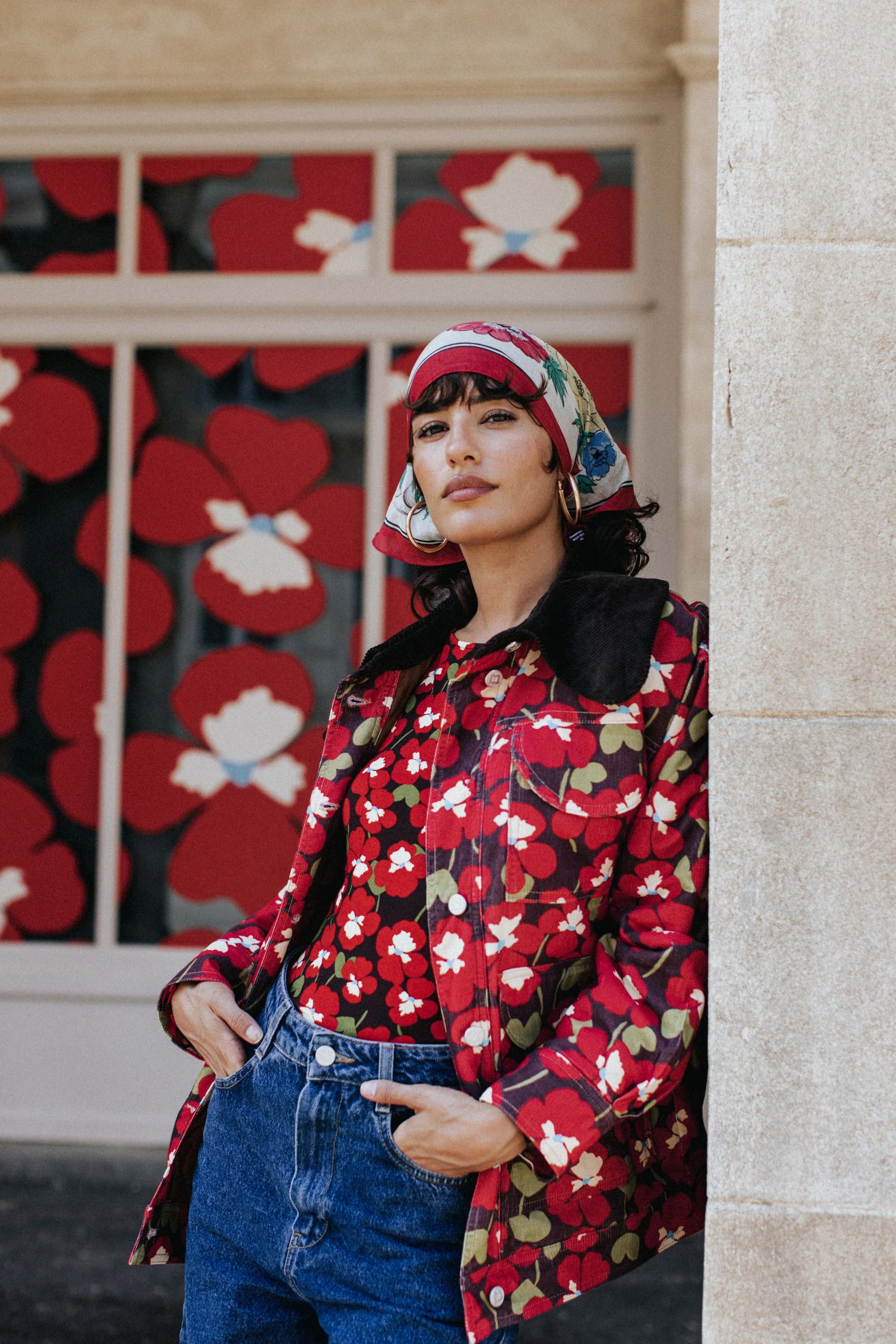 MANTEAU MAXOU PANSY FLOWERS - Image 4