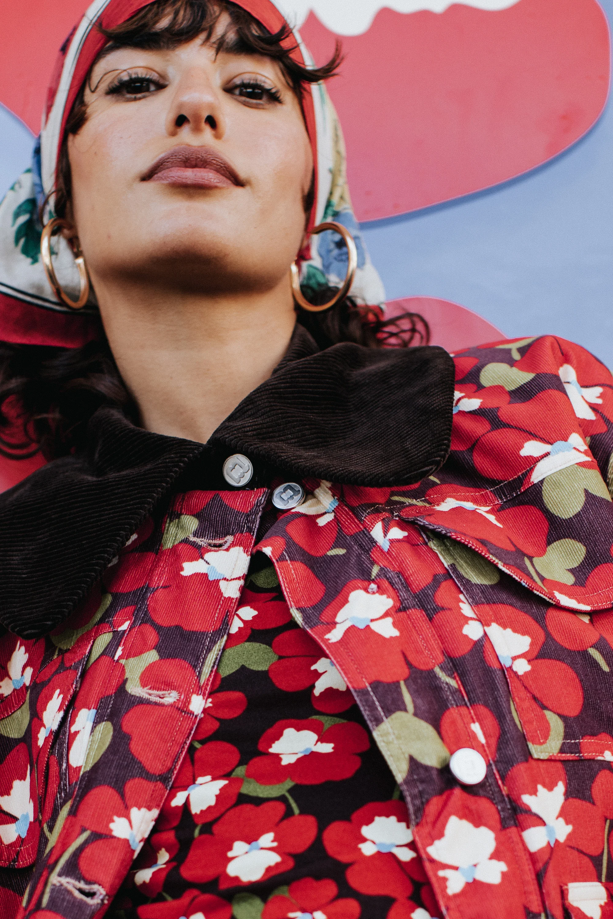 MANTEAU MAXOU PANSY FLOWERS - Image 5