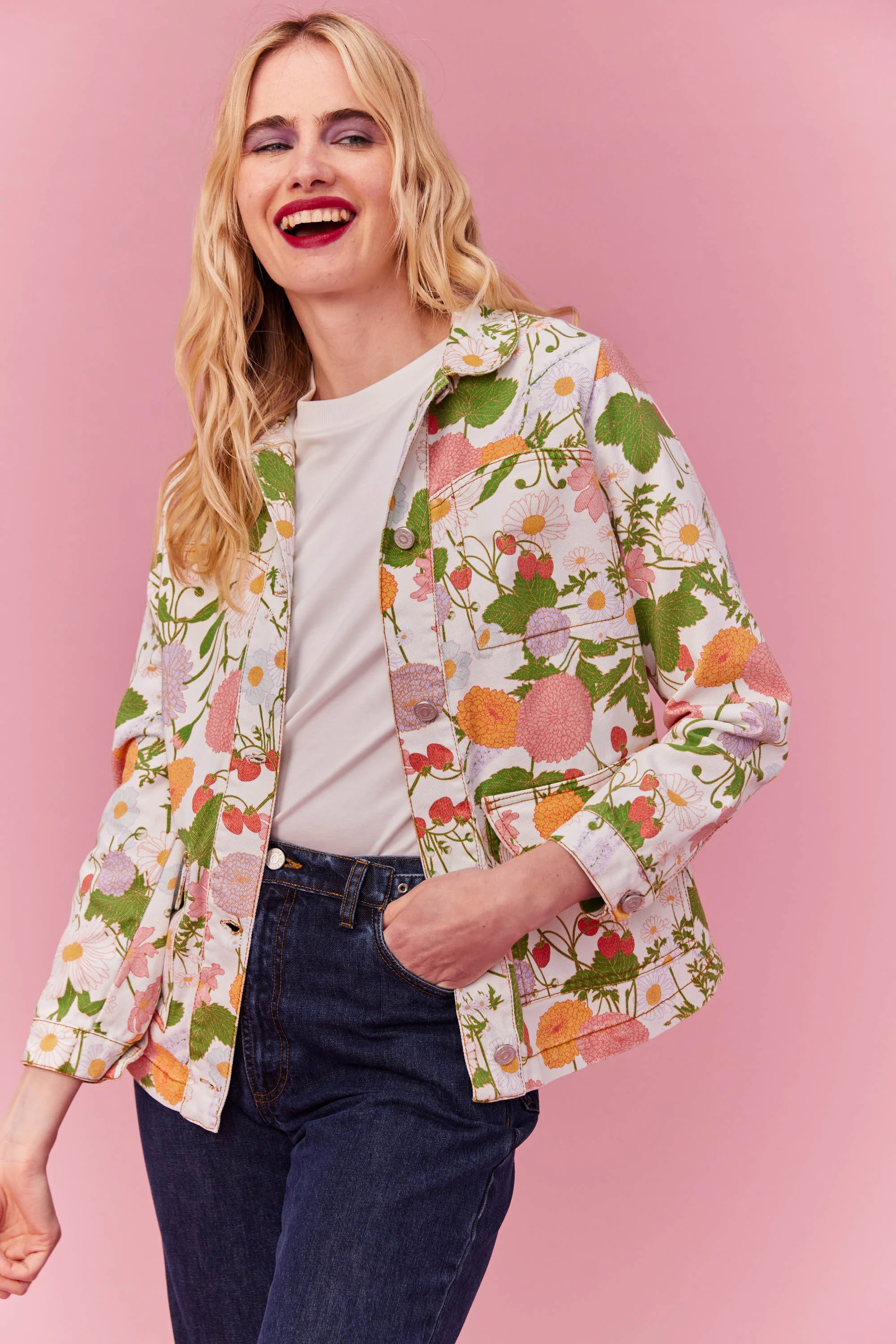 VESTE NINO FLOWER MARKET - Image 2