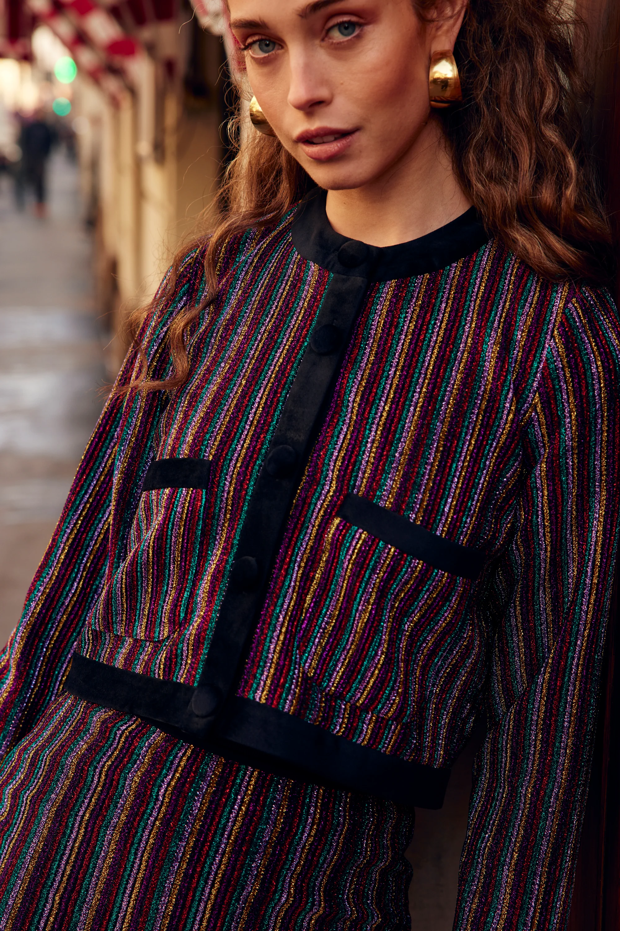VESTE SUKI CRAZY STRIPES - Image 2