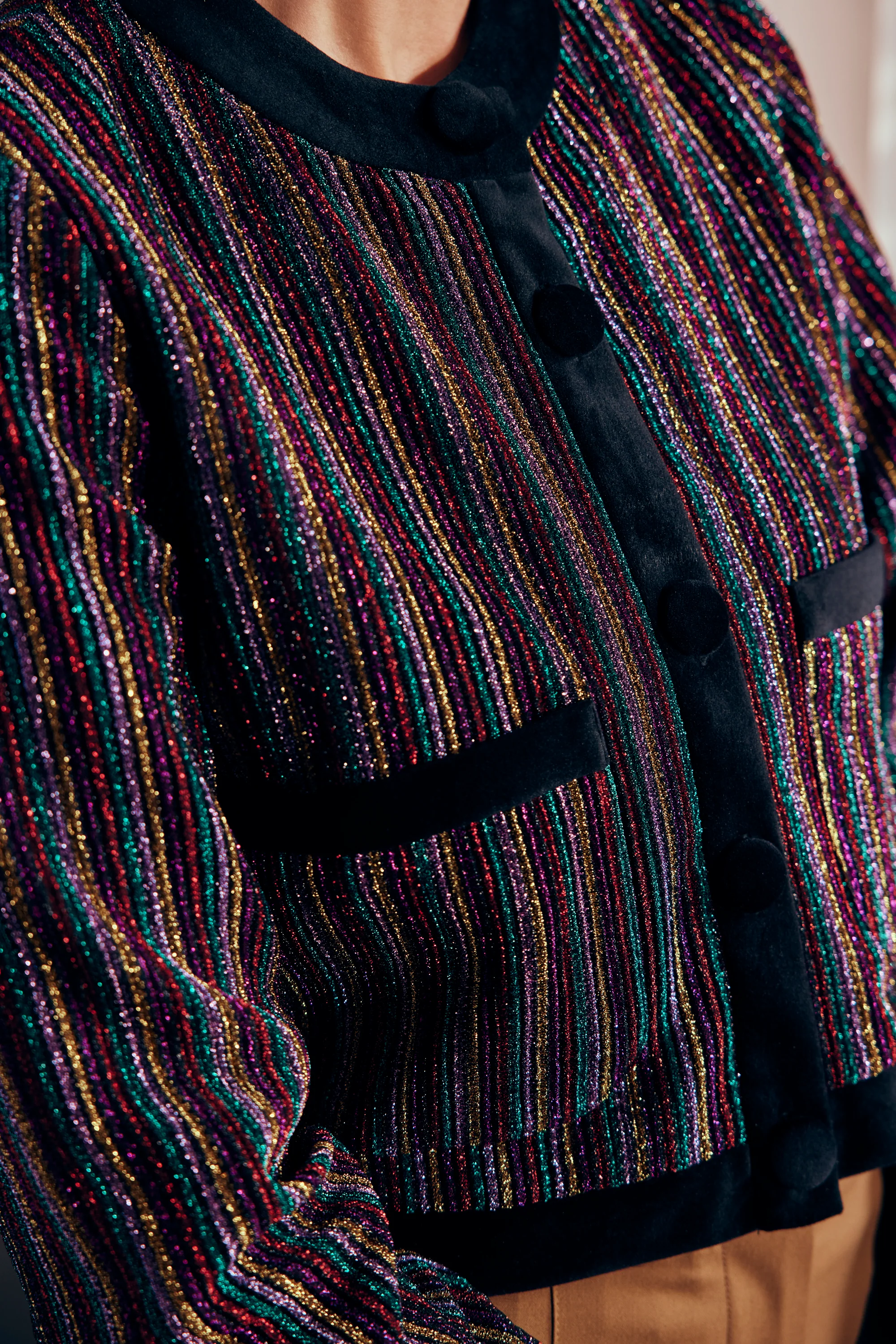 VESTE SUKI CRAZY STRIPES - Image 5