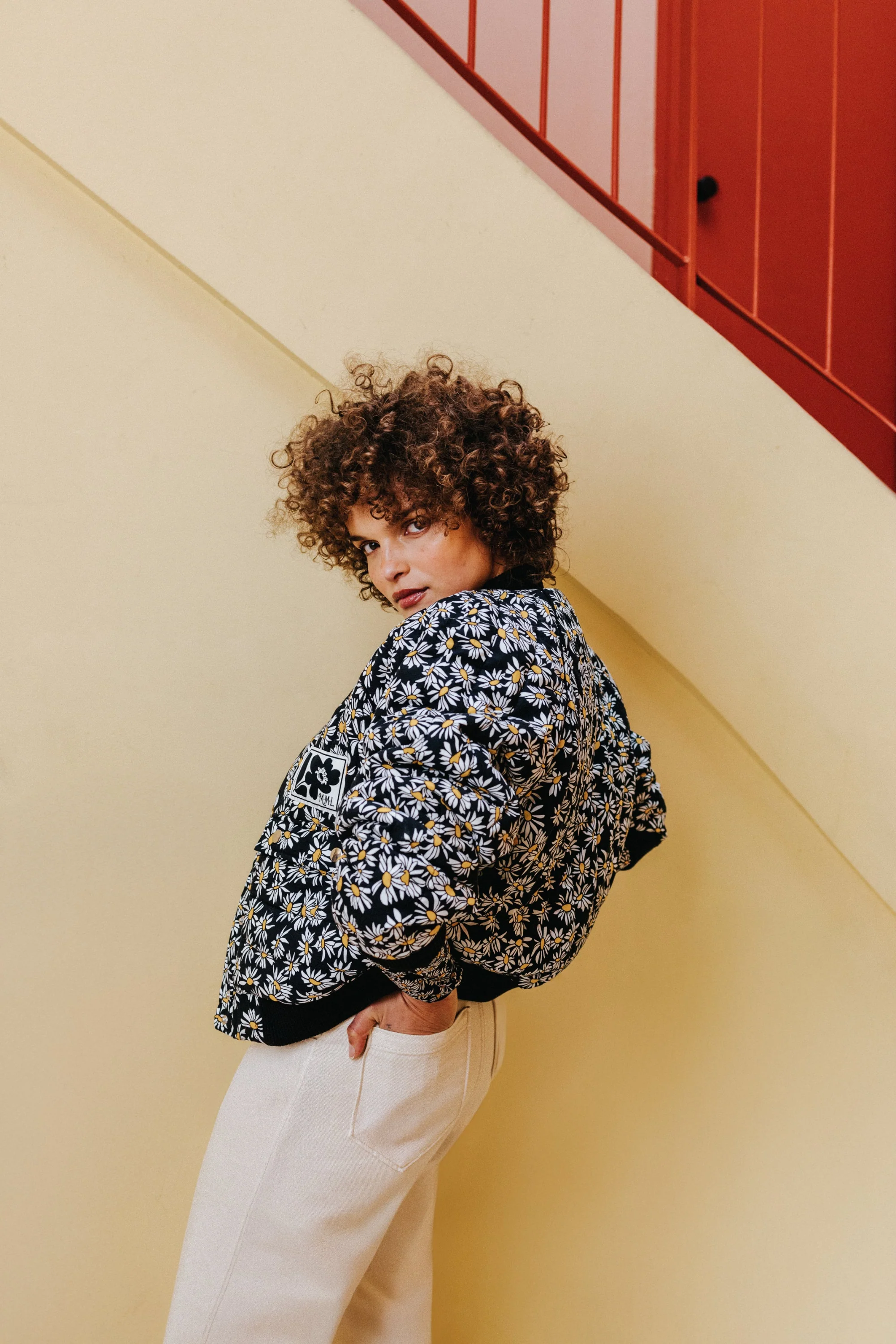 VESTE SUSANNA DAISY NOIR - Image 4