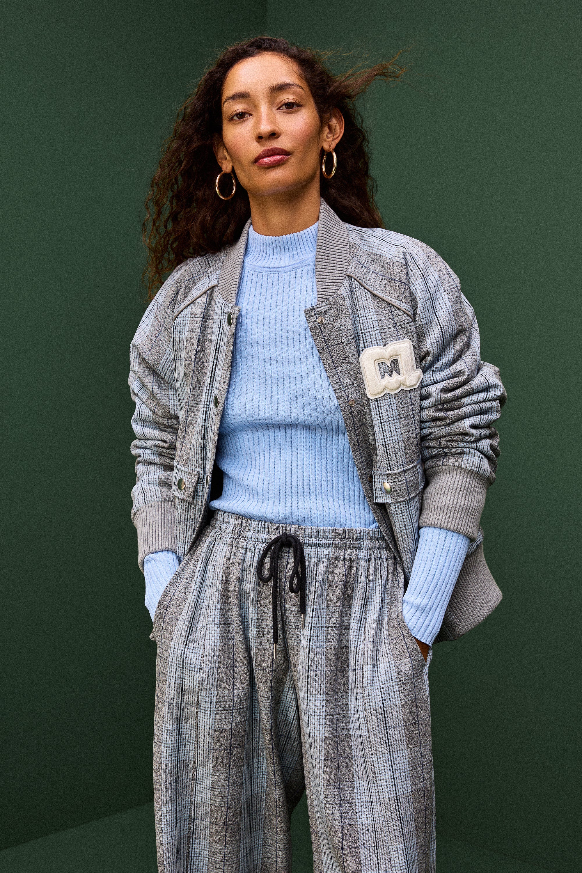 VESTE SUSANNA TWEED GRIS - Image 3