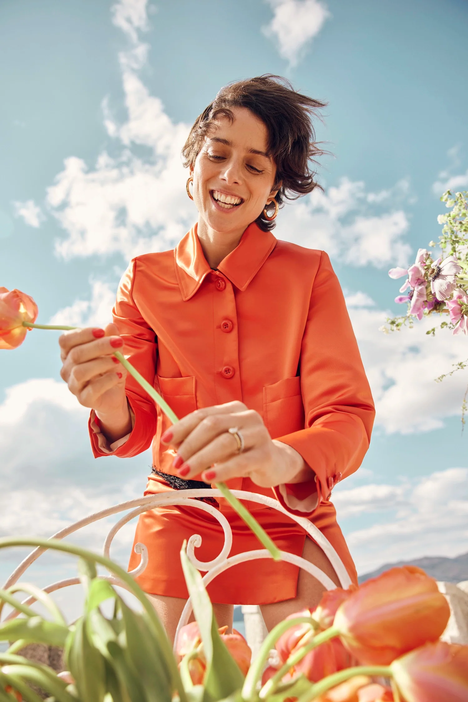 VESTE SUZETTE ORANGE