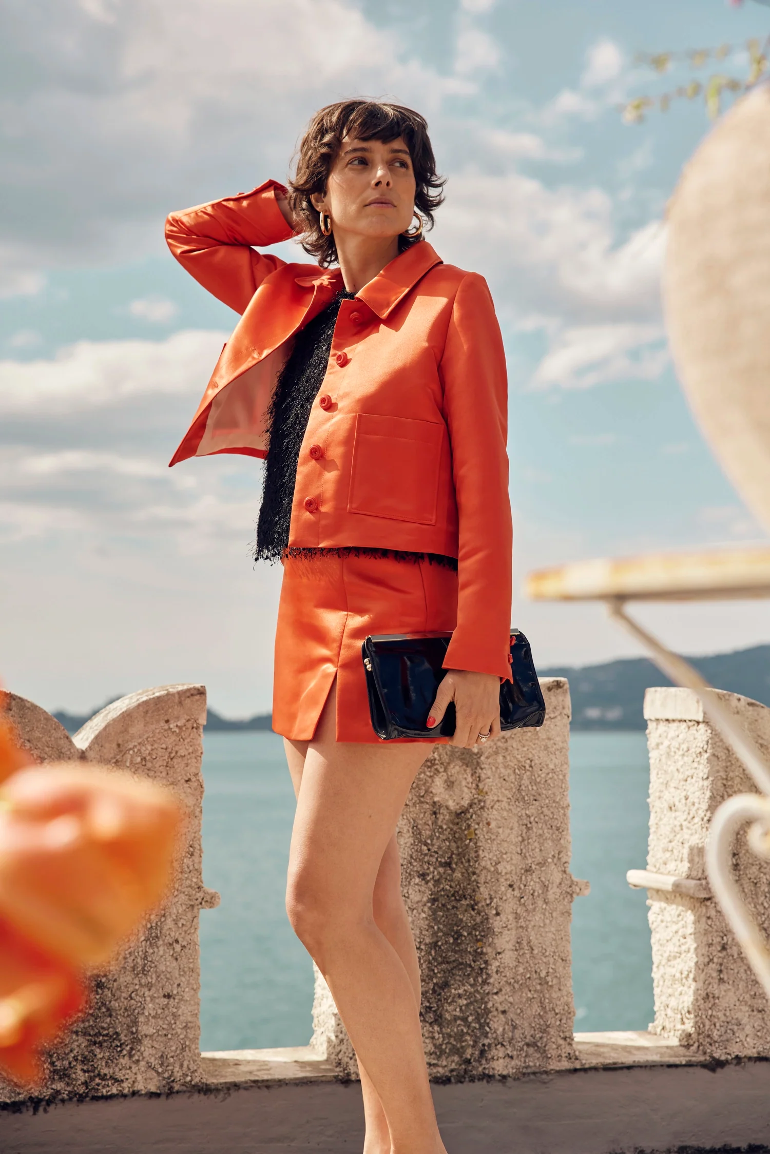 VESTE SUZETTE ORANGE - Image 5